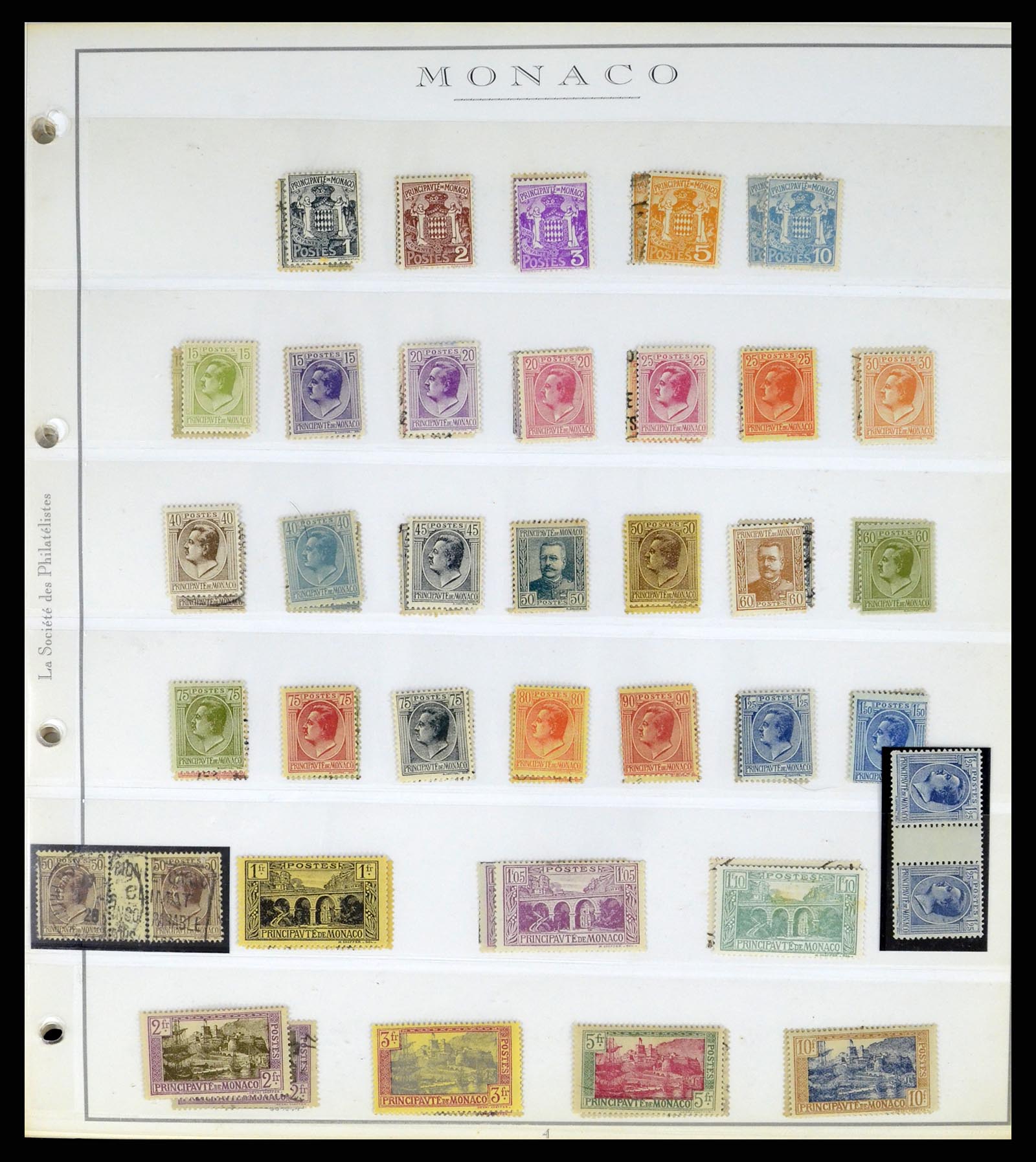 37437 007 - Postzegelverzameling 37437 Monaco 1885-1996.