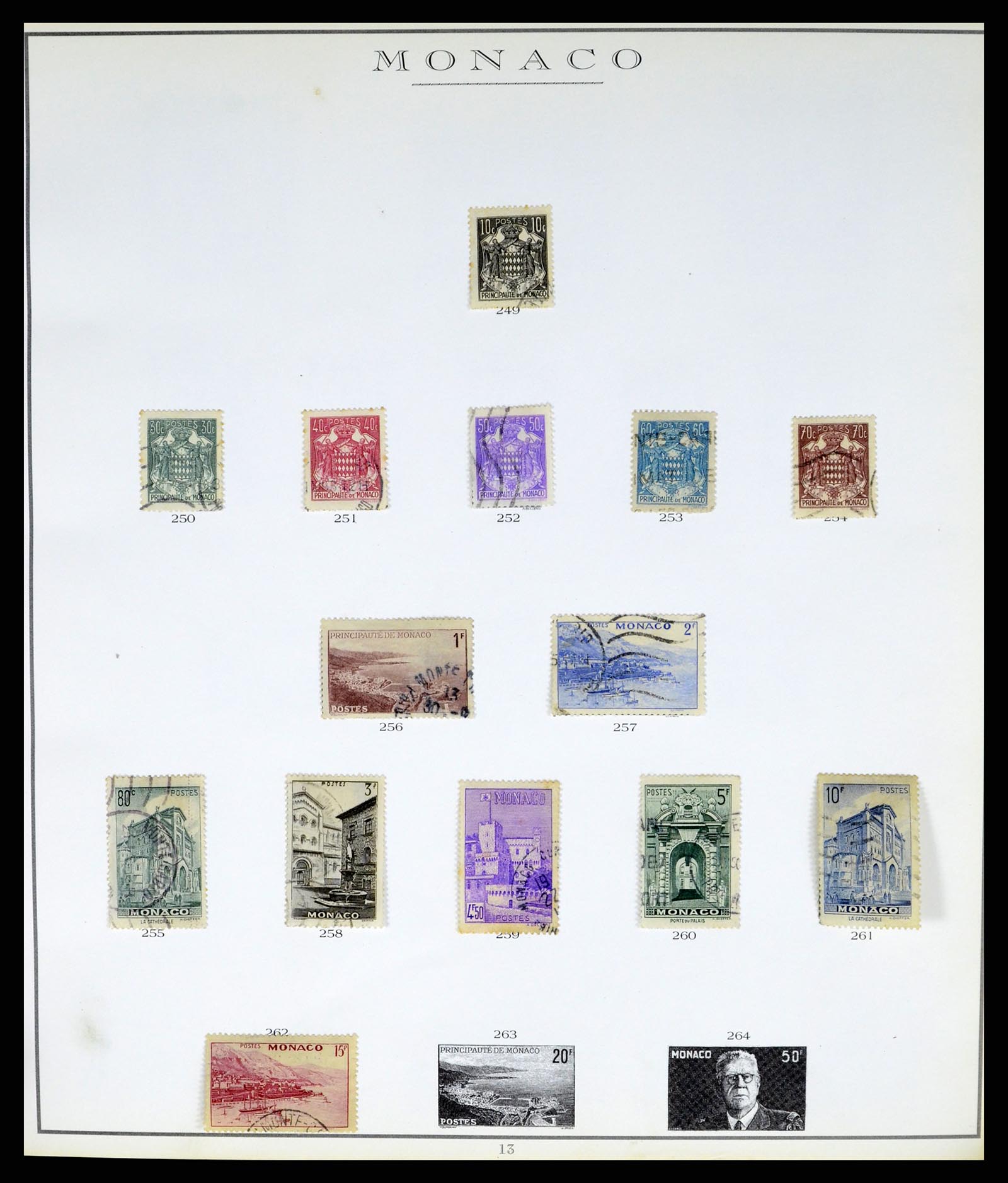 37437 024 - Stamp collection 37437 Monaco 1885-1996.