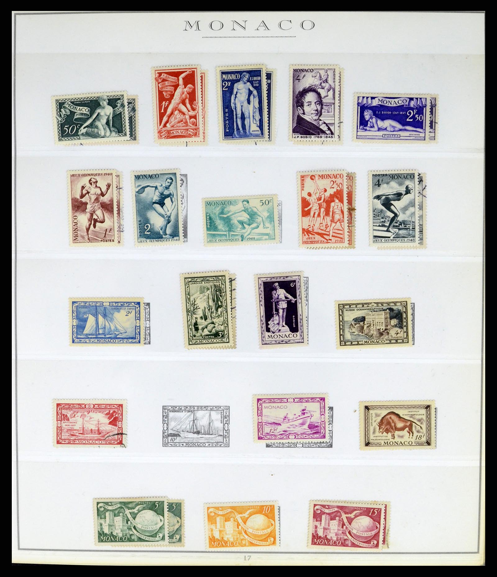 37437 031 - Stamp collection 37437 Monaco 1885-1996.