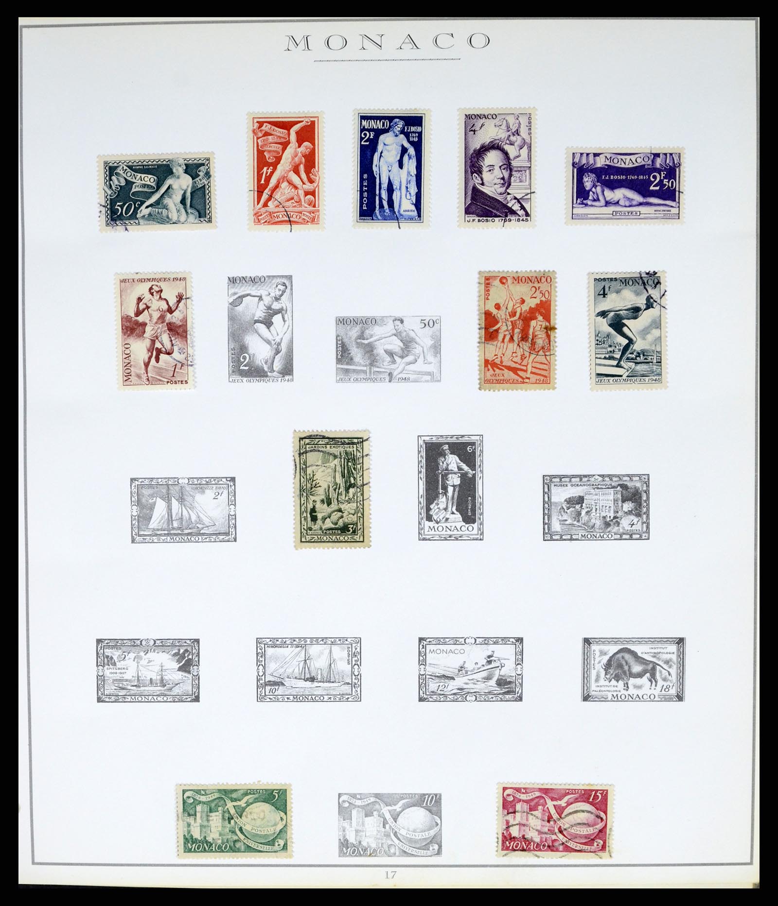 37437 032 - Stamp collection 37437 Monaco 1885-1996.