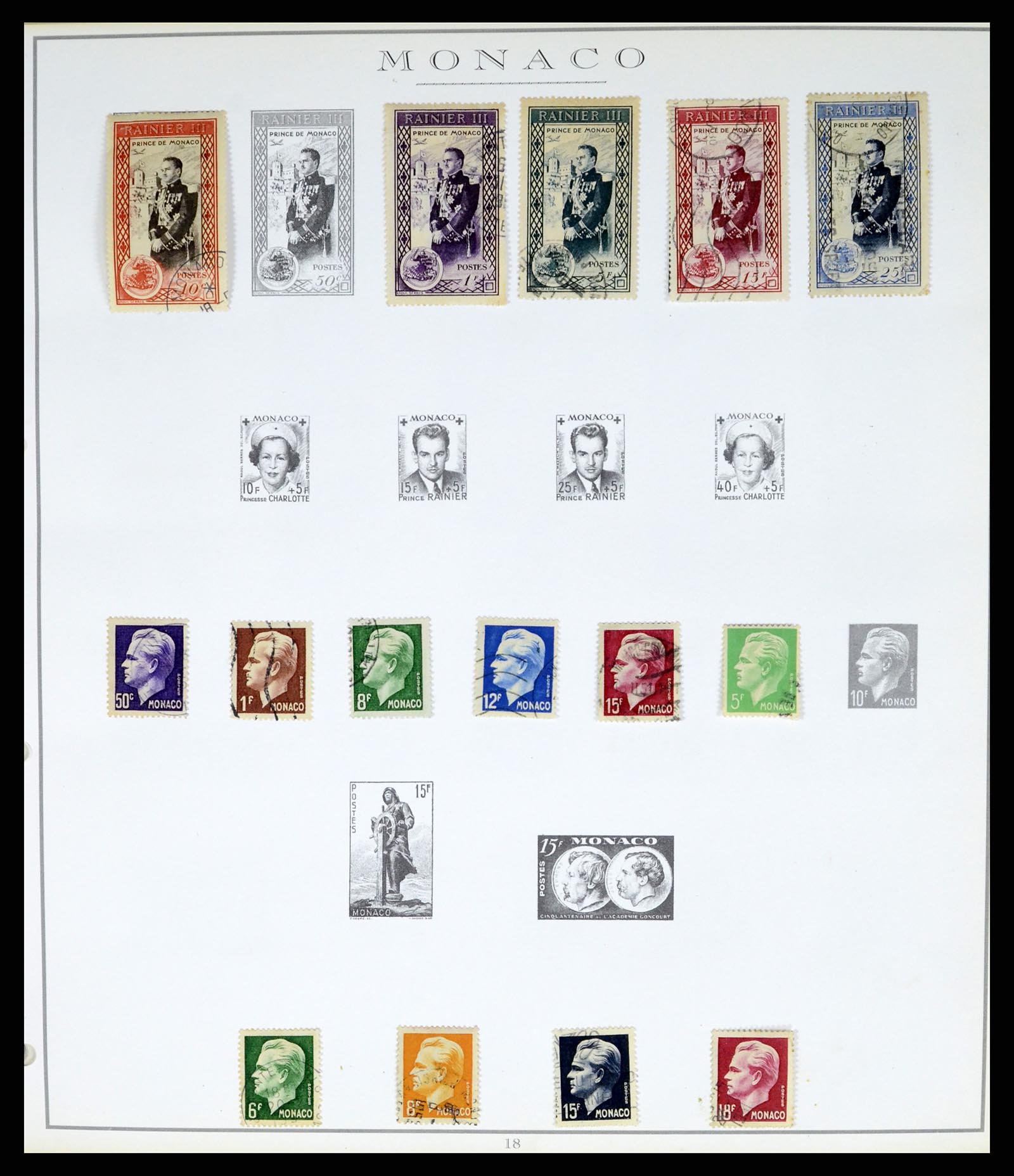 37437 034 - Stamp collection 37437 Monaco 1885-1996.