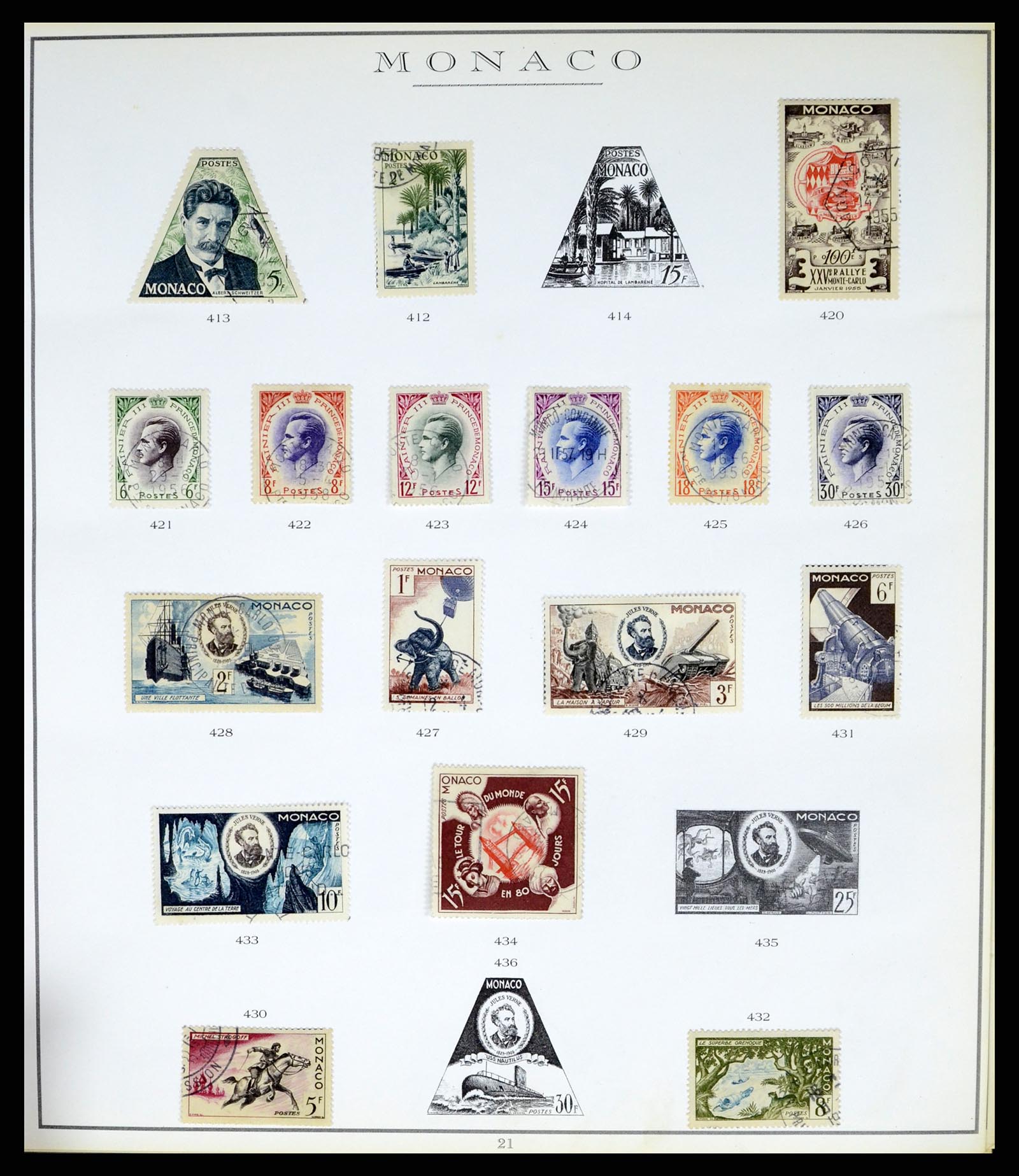 37437 040 - Stamp collection 37437 Monaco 1885-1996.