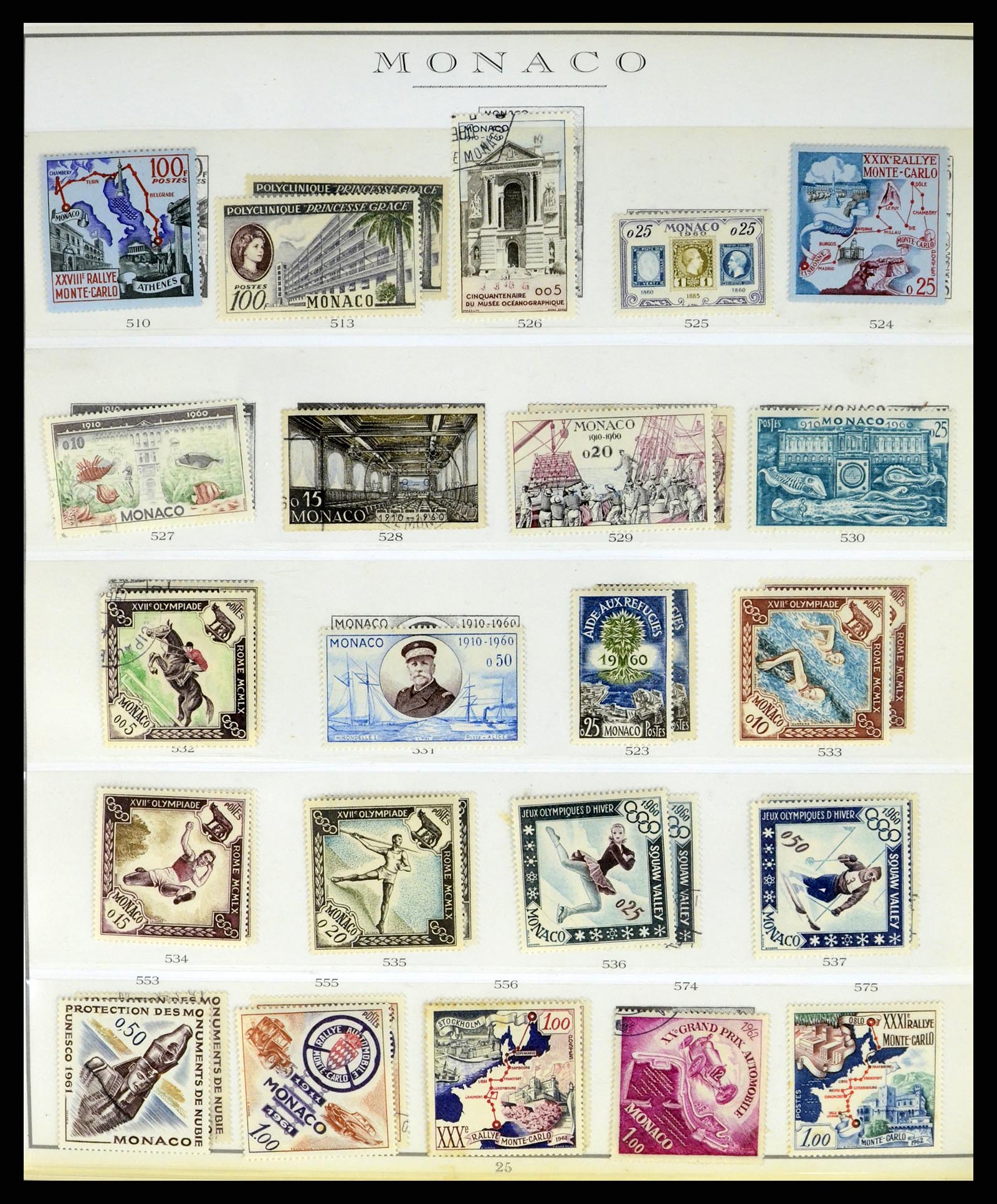 37437 047 - Stamp collection 37437 Monaco 1885-1996.