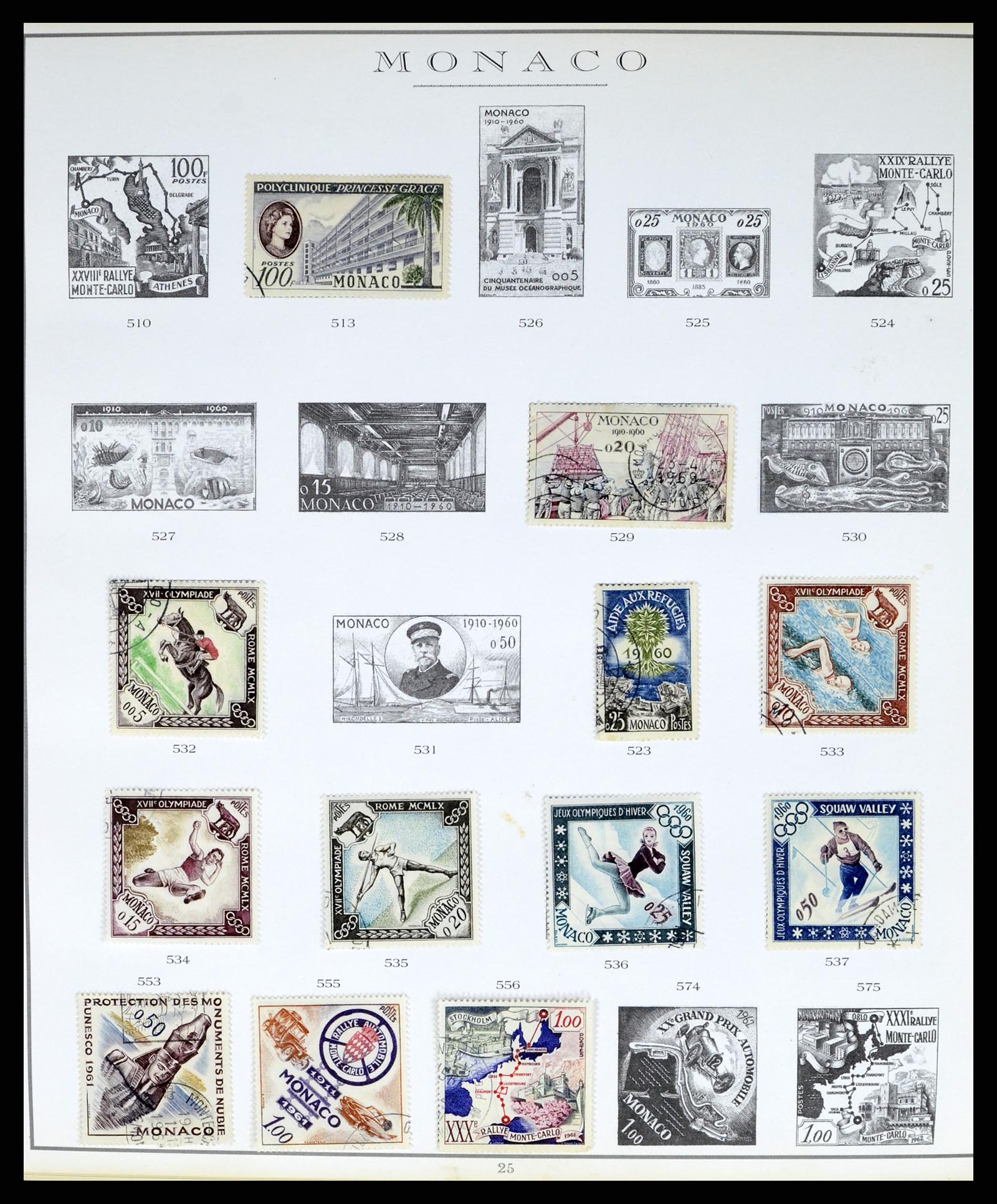 37437 048 - Stamp collection 37437 Monaco 1885-1996.