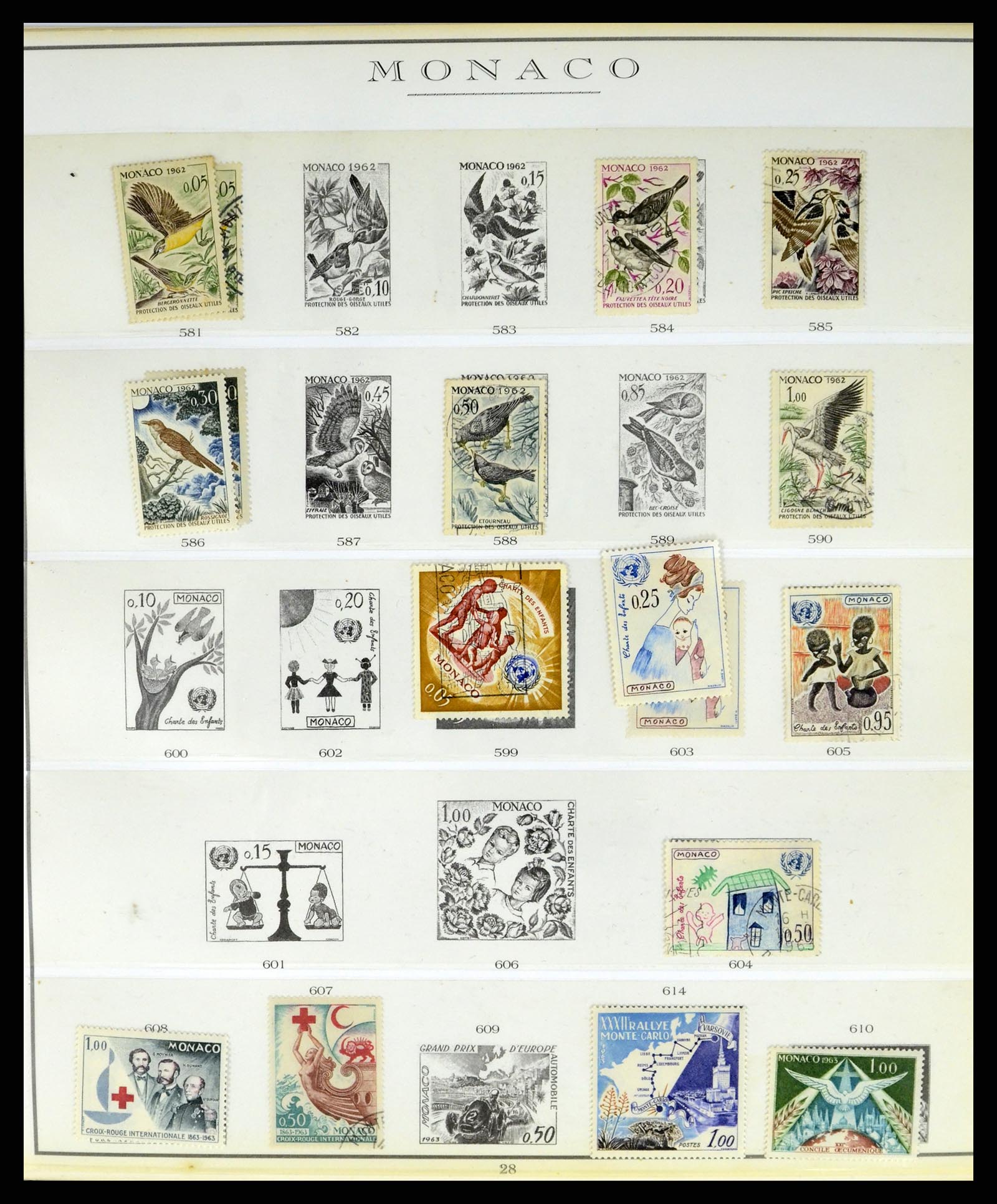 37437 053 - Stamp collection 37437 Monaco 1885-1996.
