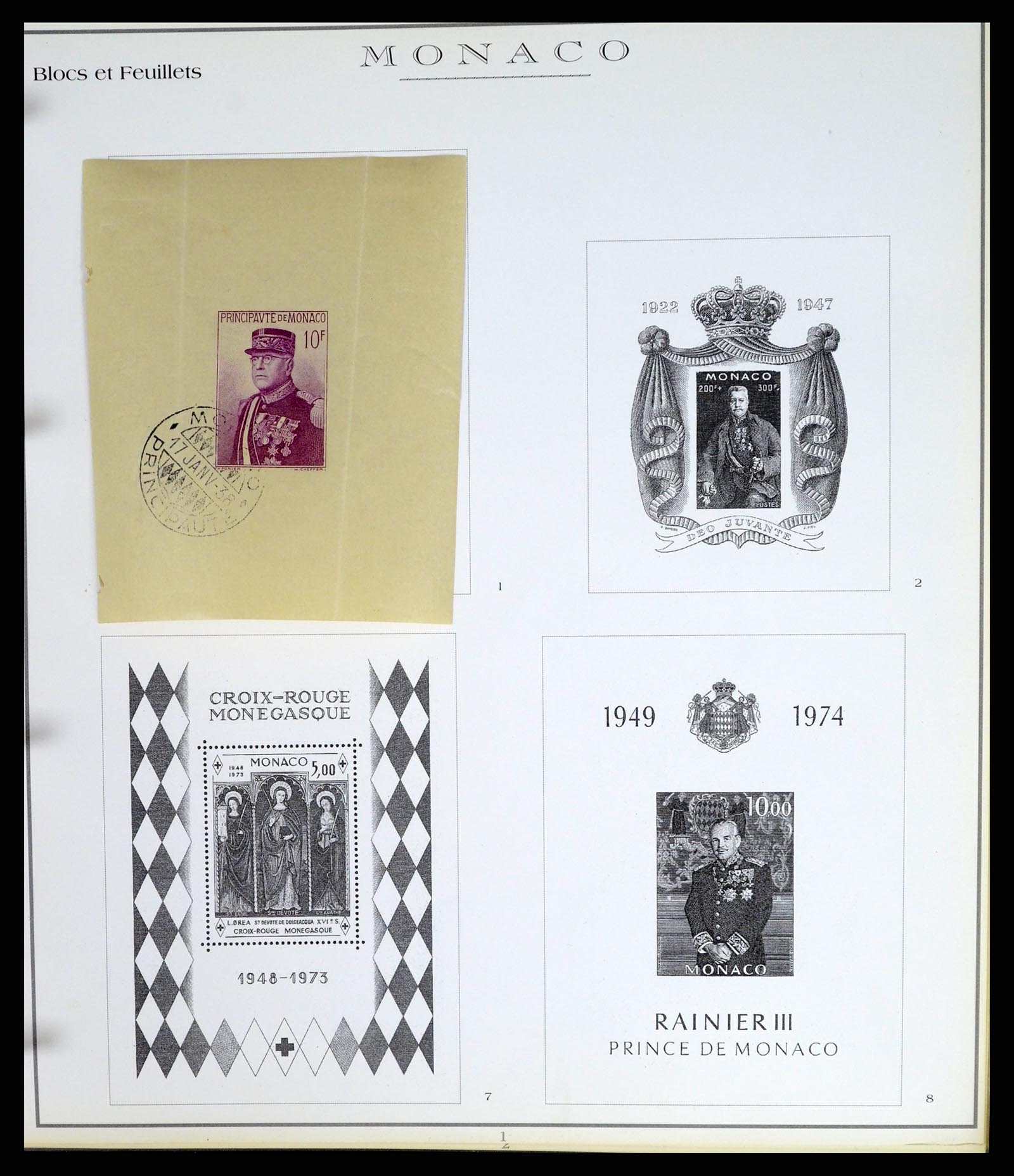 37437 165 - Stamp collection 37437 Monaco 1885-1996.