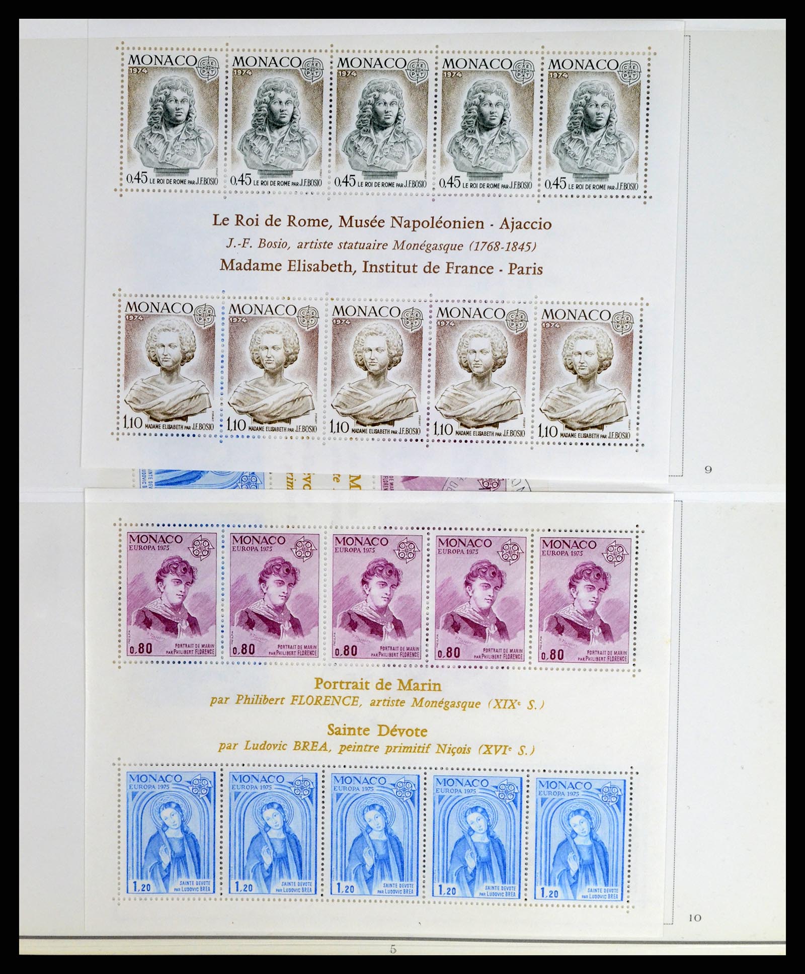 37437 174 - Stamp collection 37437 Monaco 1885-1996.