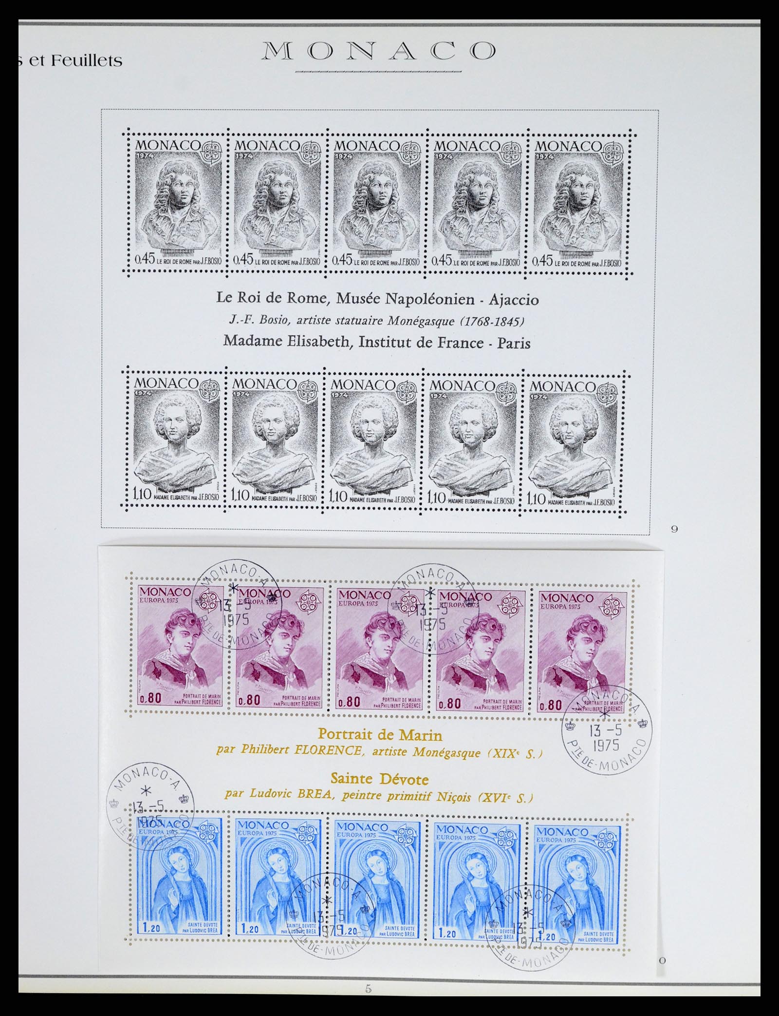 37437 175 - Stamp collection 37437 Monaco 1885-1996.