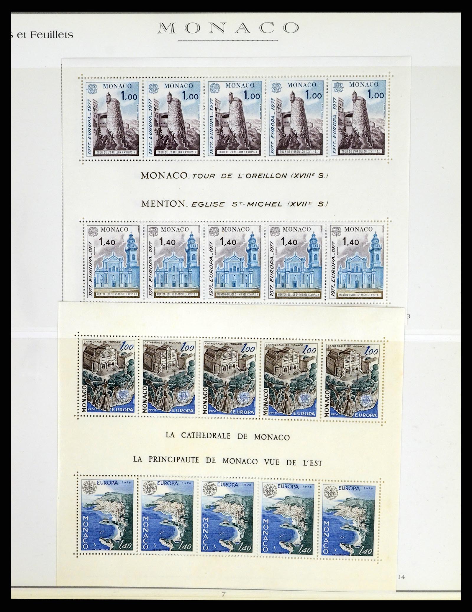 37437 177 - Stamp collection 37437 Monaco 1885-1996.