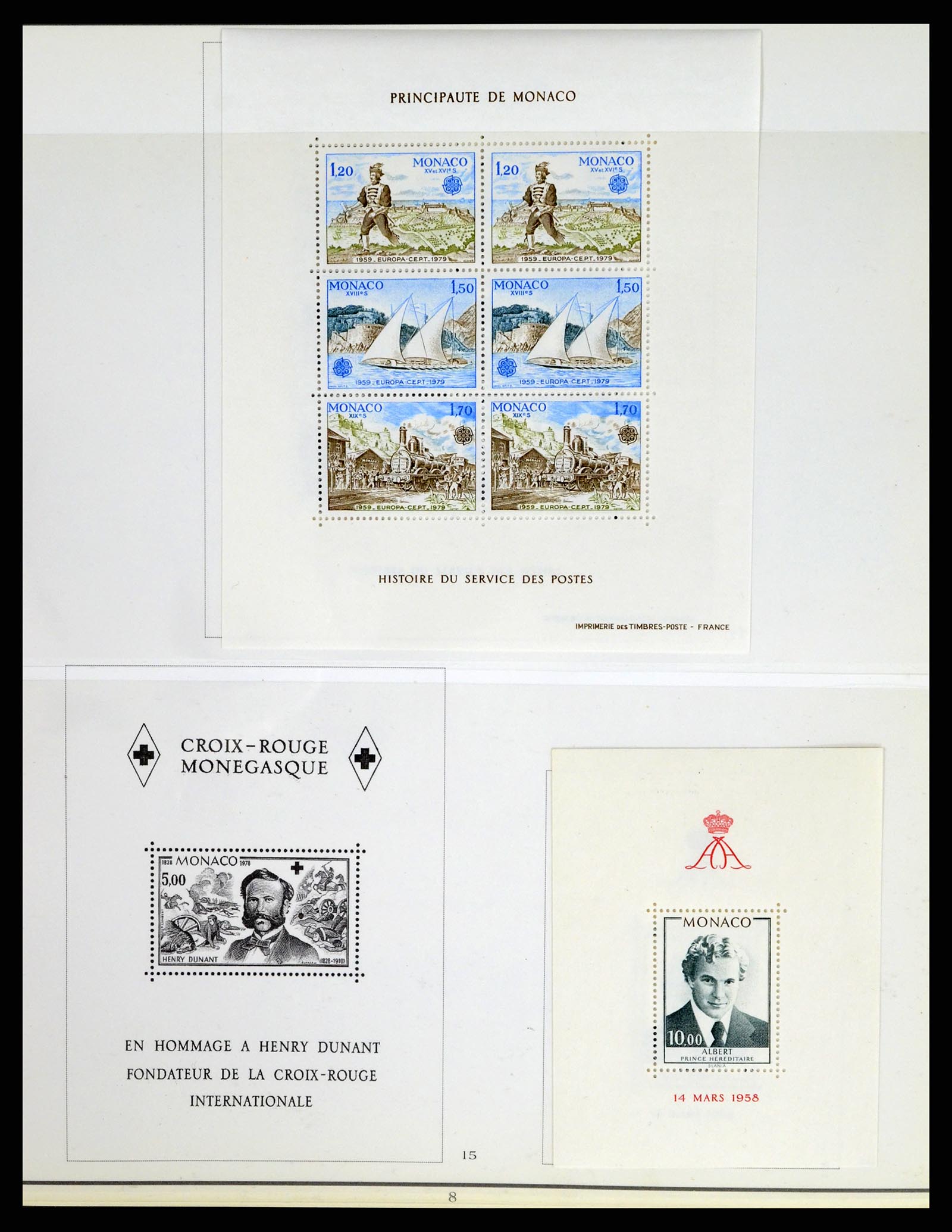 37437 178 - Stamp collection 37437 Monaco 1885-1996.