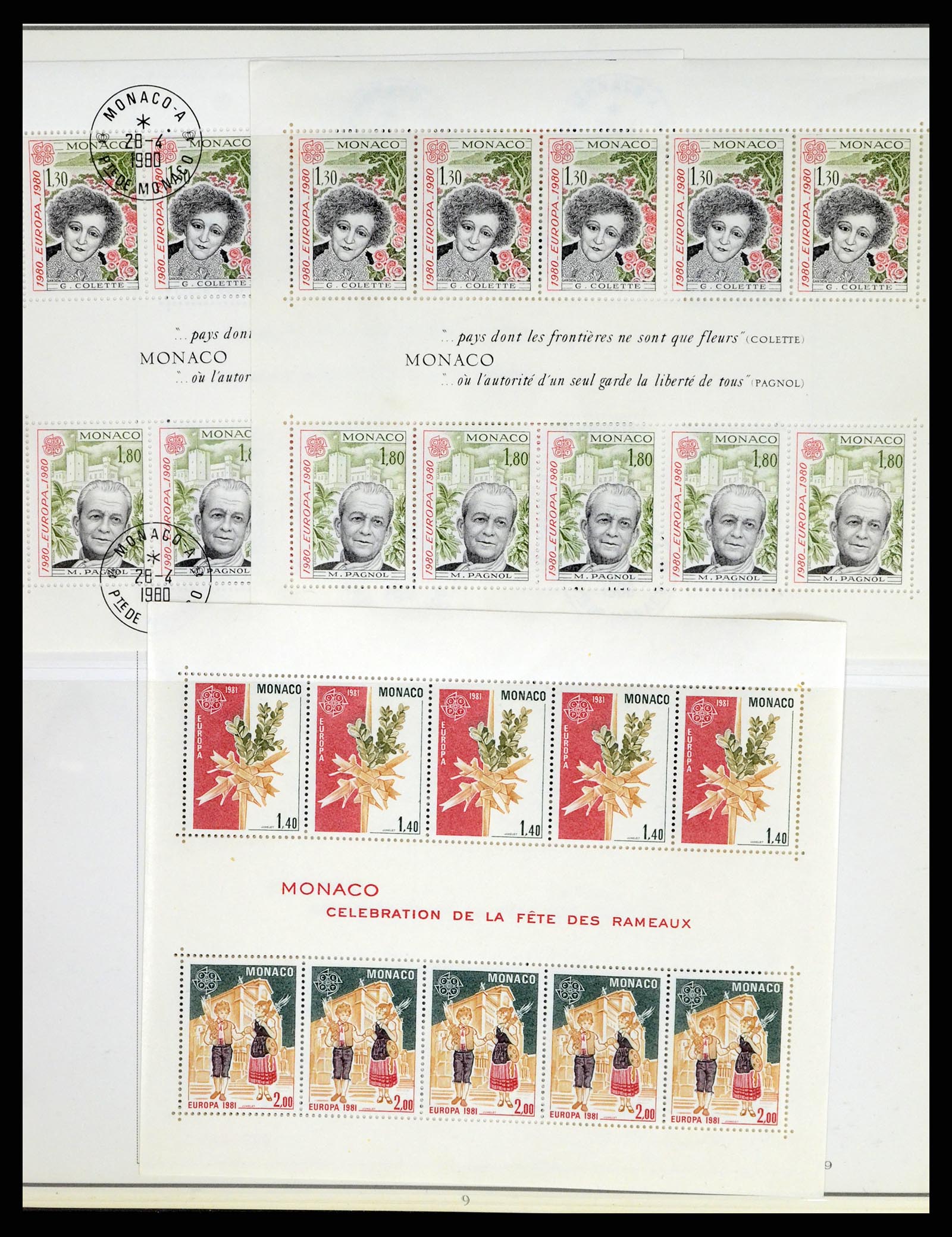 37437 179 - Stamp collection 37437 Monaco 1885-1996.