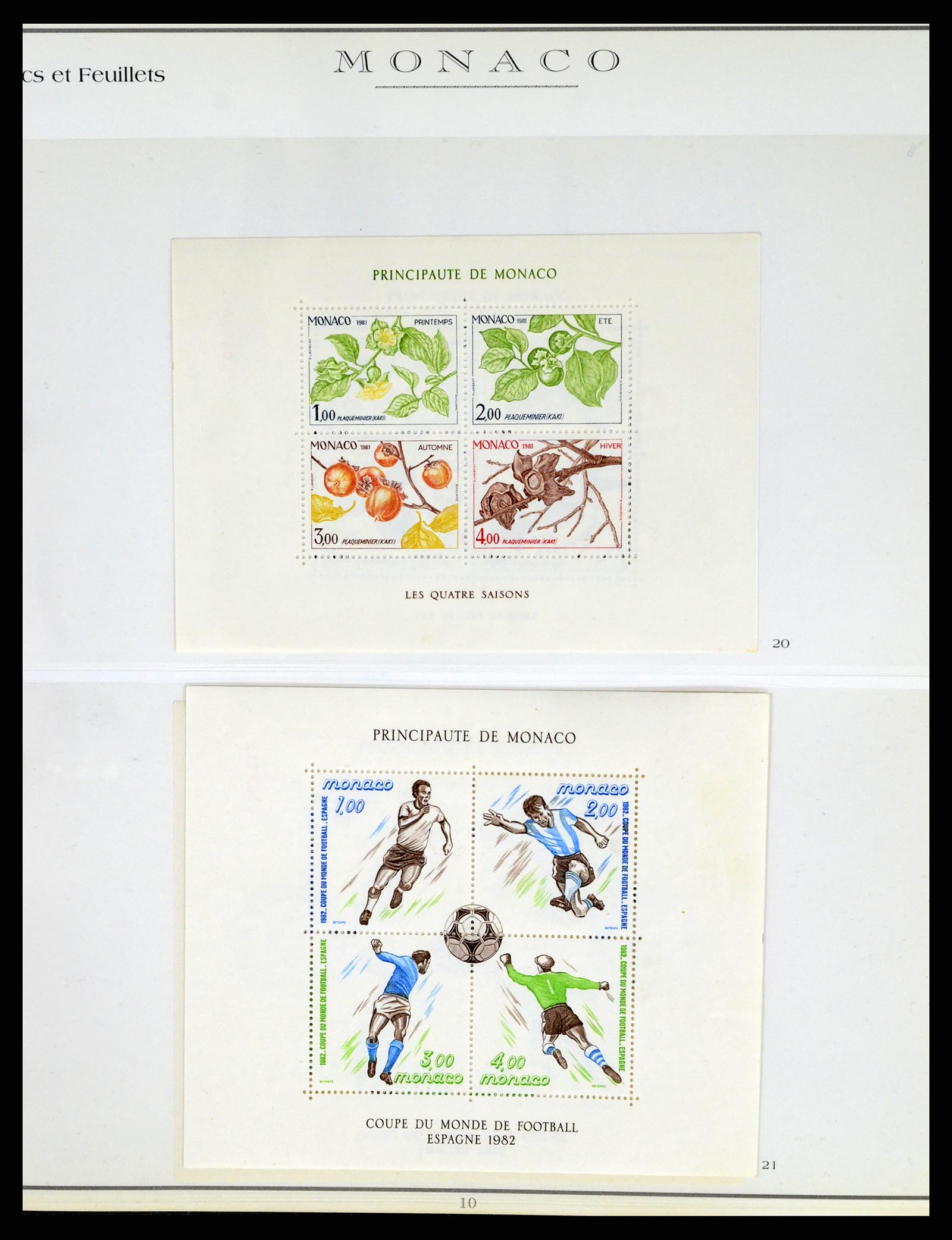 37437 180 - Stamp collection 37437 Monaco 1885-1996.