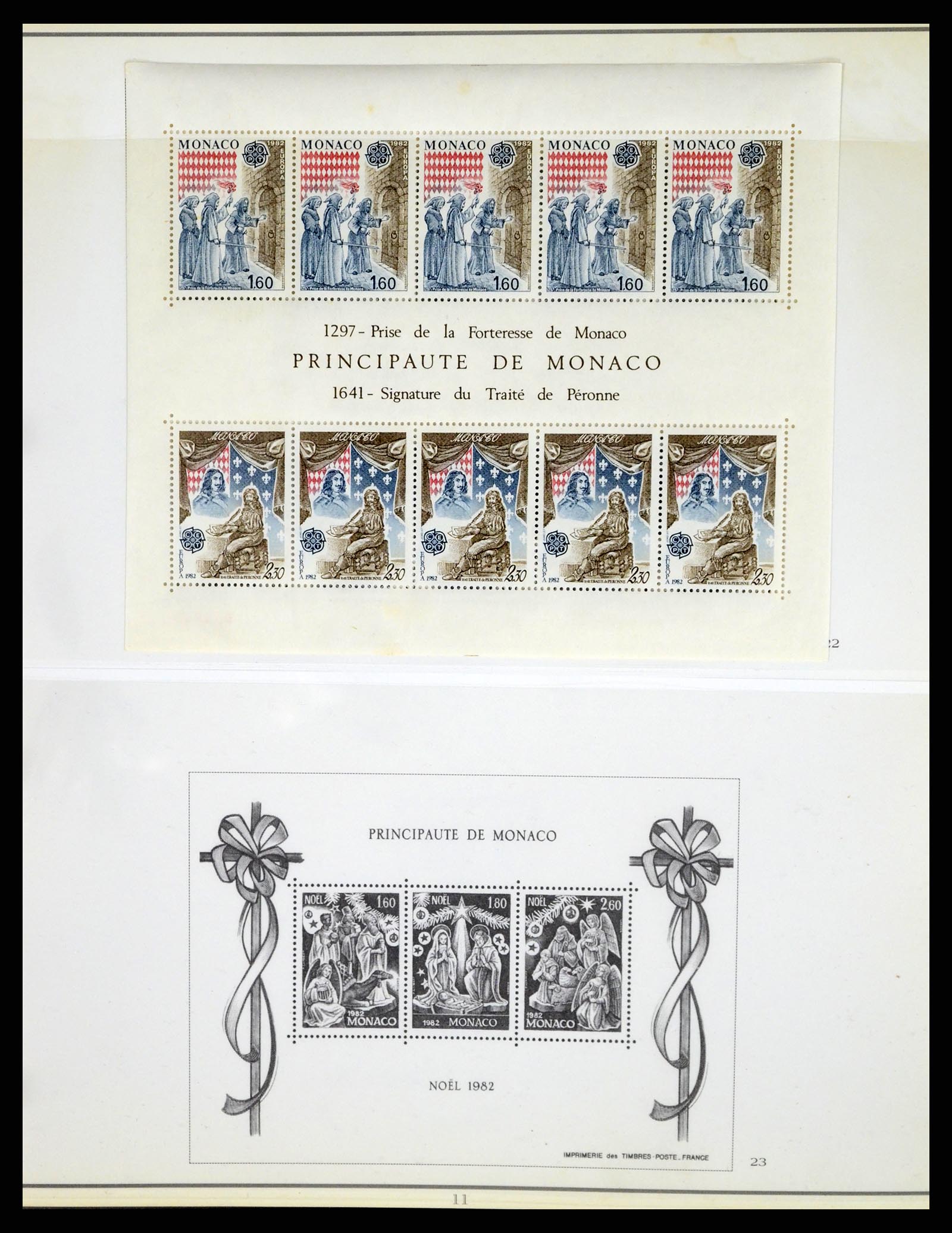37437 182 - Stamp collection 37437 Monaco 1885-1996.