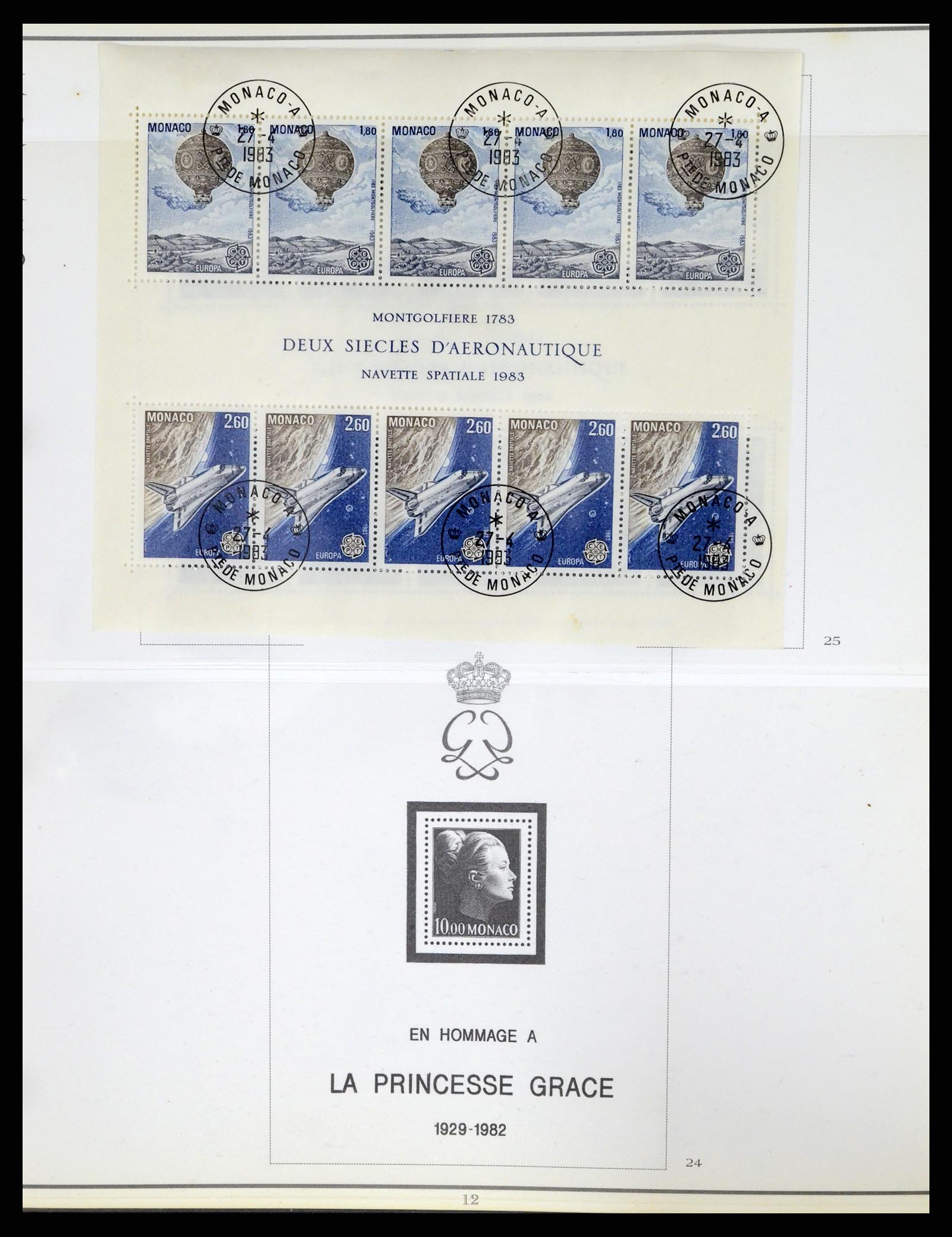 37437 184 - Stamp collection 37437 Monaco 1885-1996.