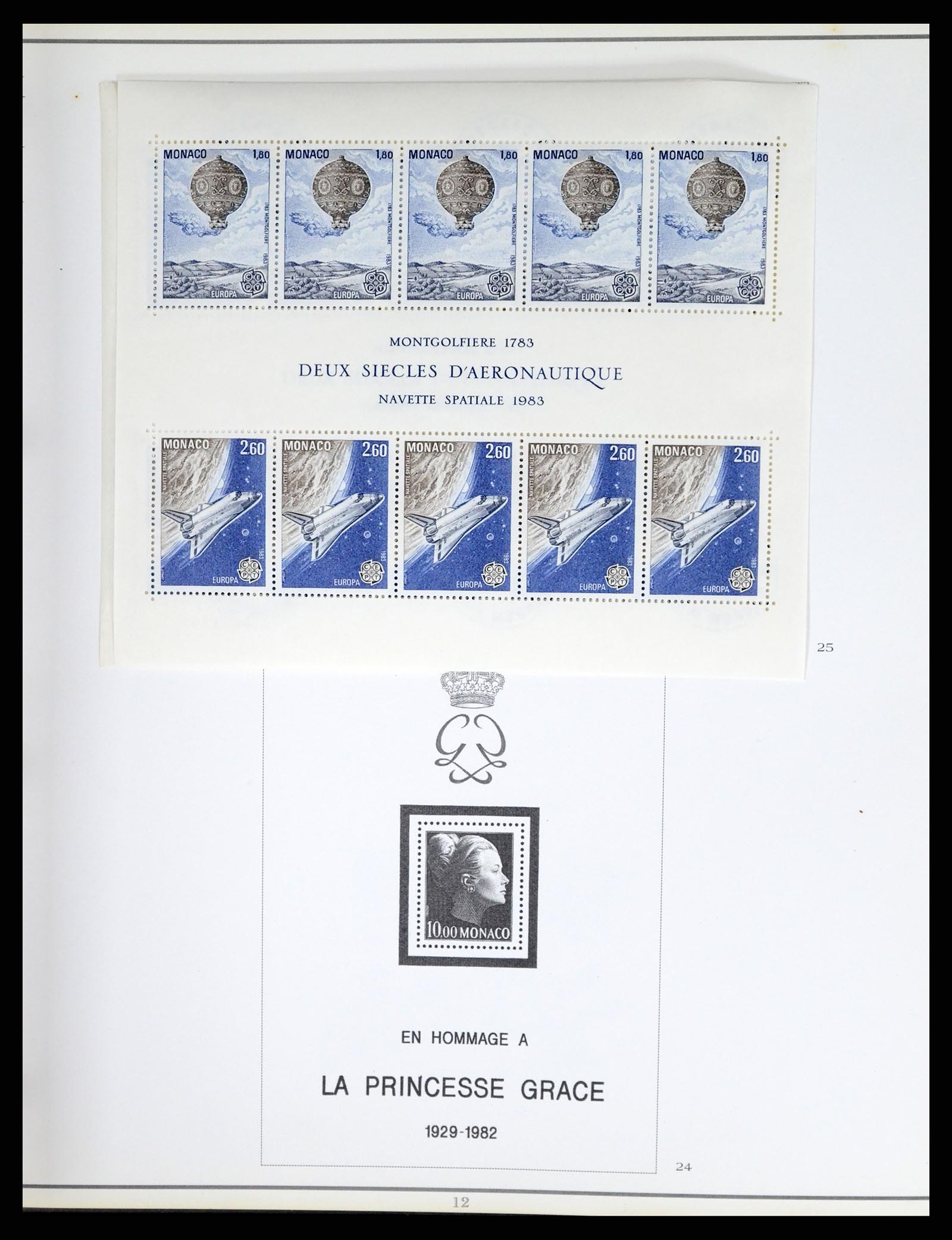 37437 185 - Stamp collection 37437 Monaco 1885-1996.