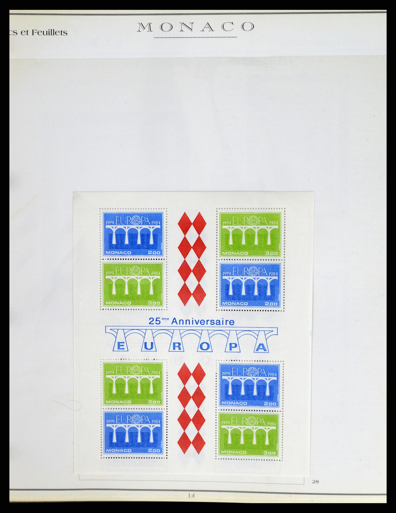37437 187 - Stamp collection 37437 Monaco 1885-1996.