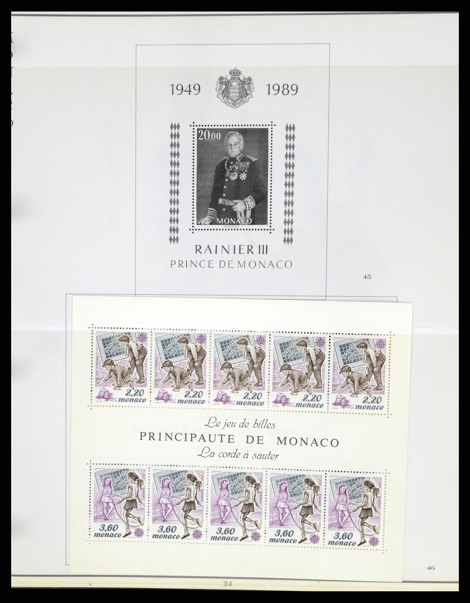 37437 194 - Stamp collection 37437 Monaco 1885-1996.