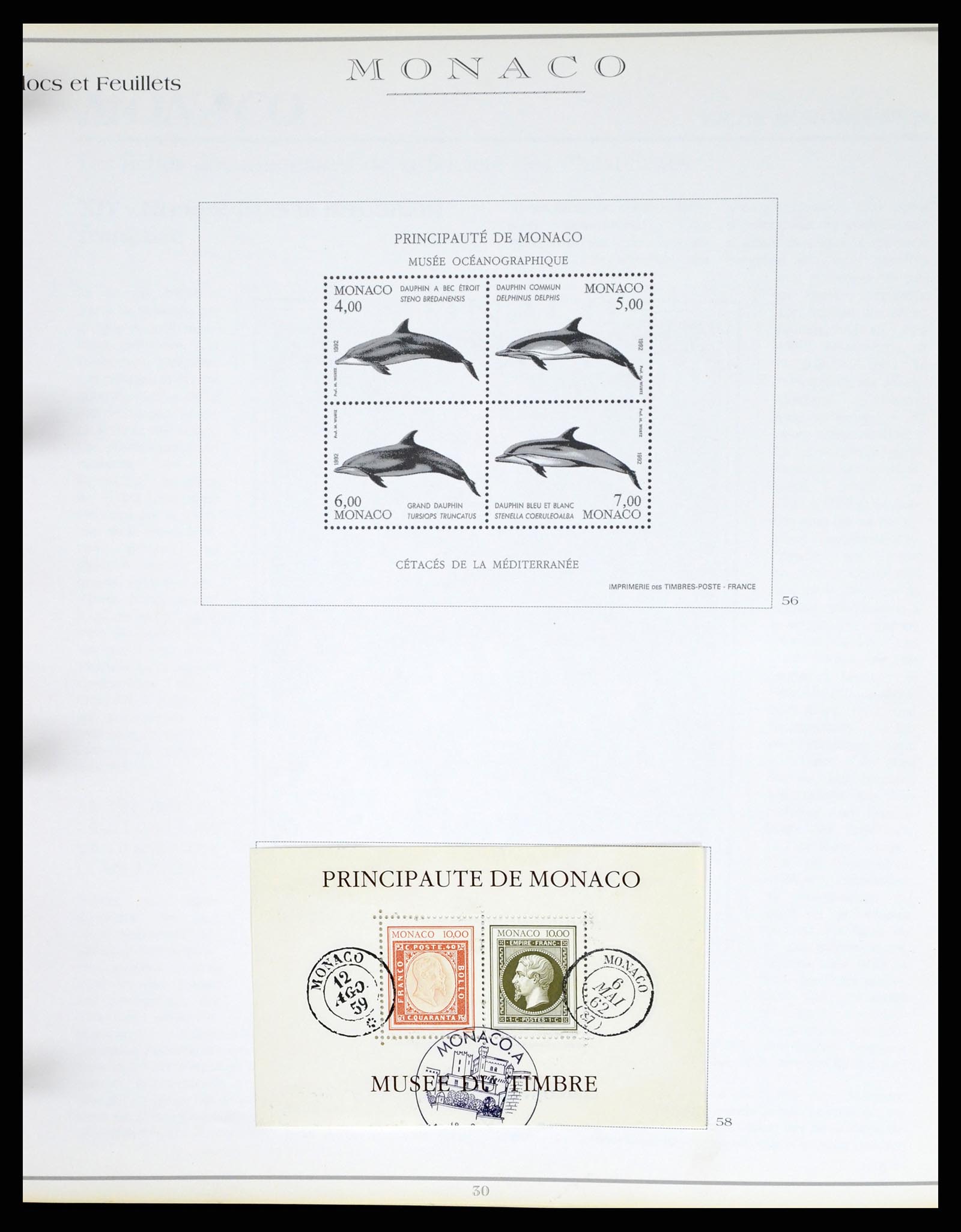 37437 197 - Stamp collection 37437 Monaco 1885-1996.