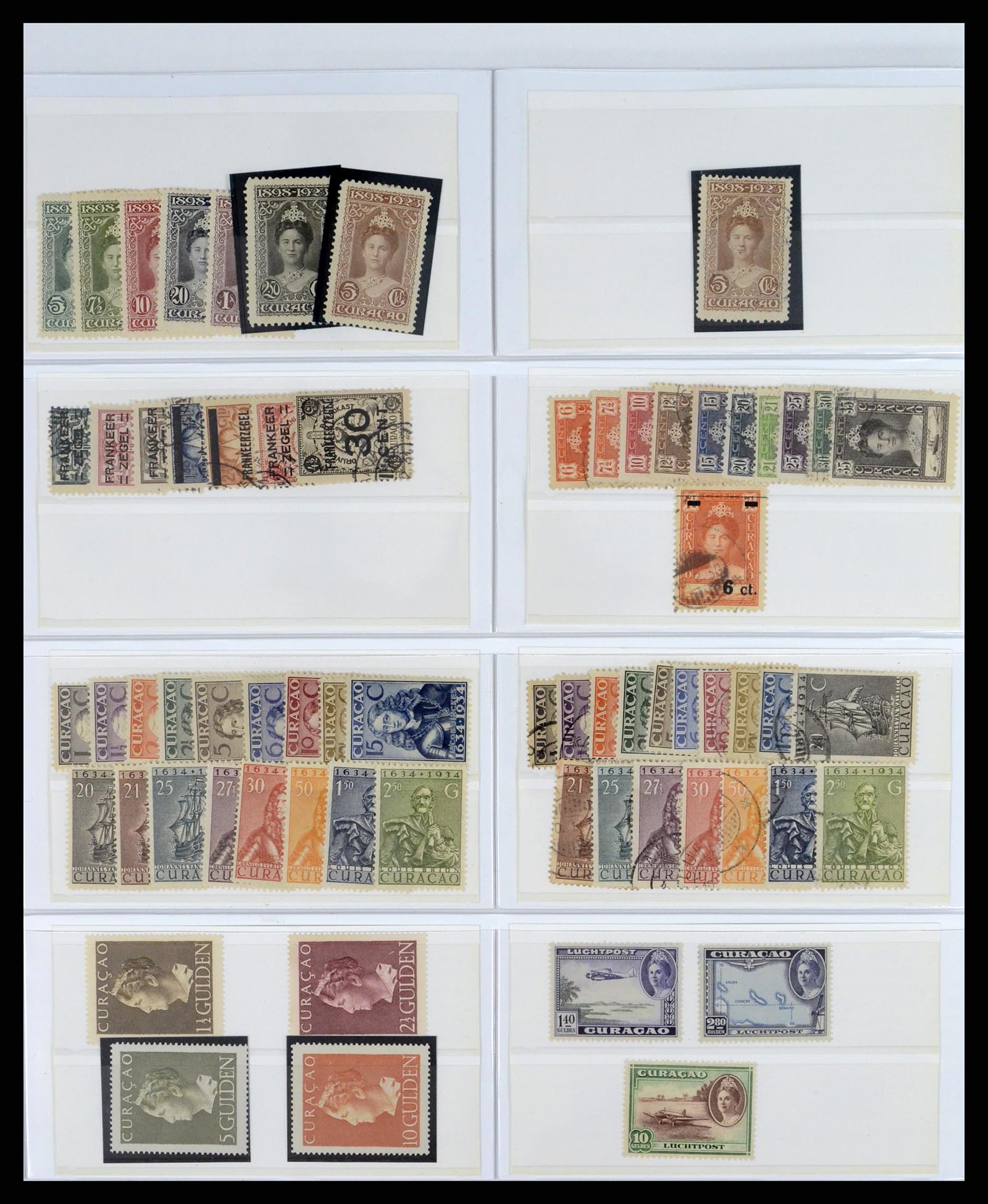 37442 003 - Postzegelverzameling 37442 Overzeese Gebiedsdelen 1864-1949.