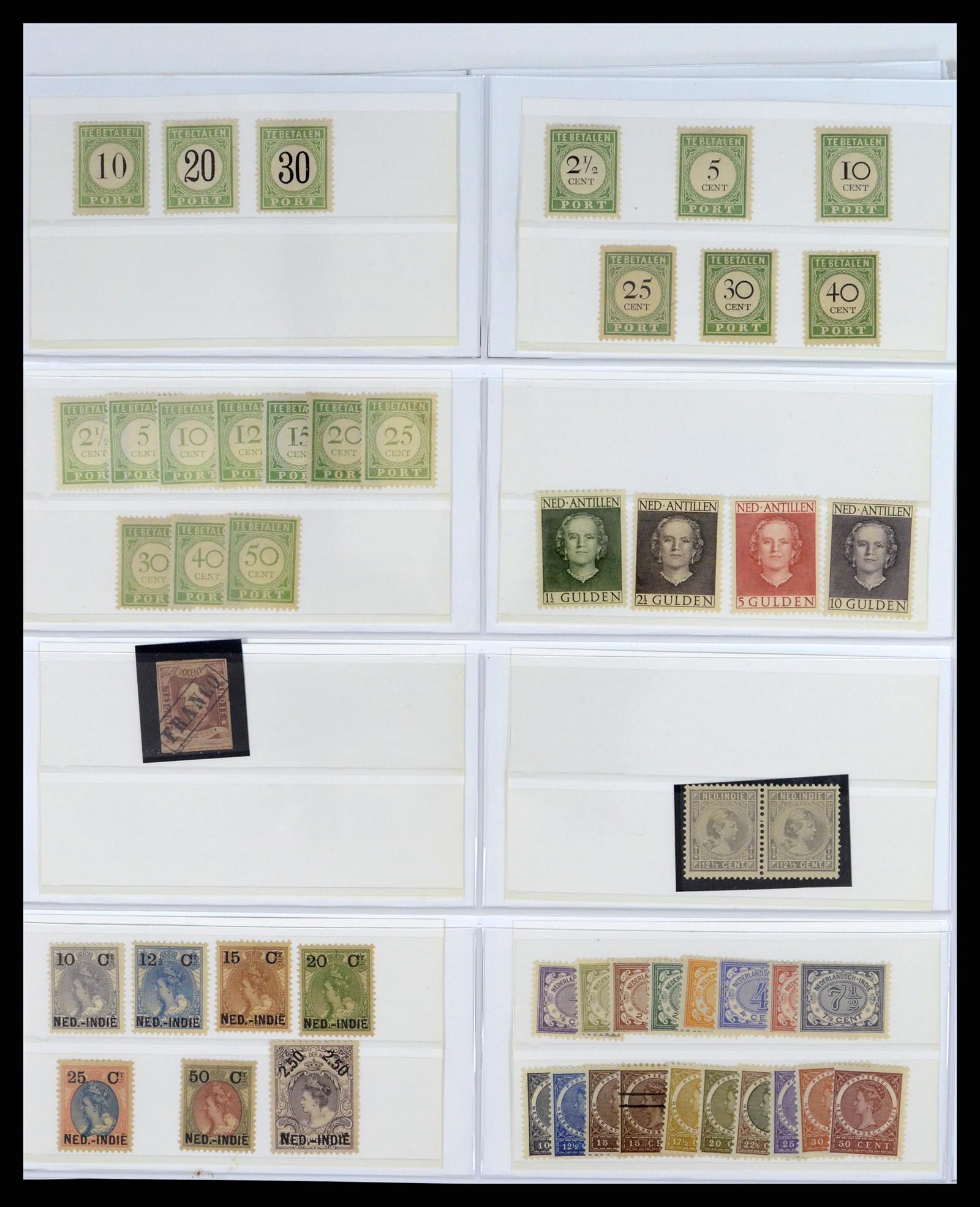 37442 004 - Postzegelverzameling 37442 Overzeese Gebiedsdelen 1864-1949.