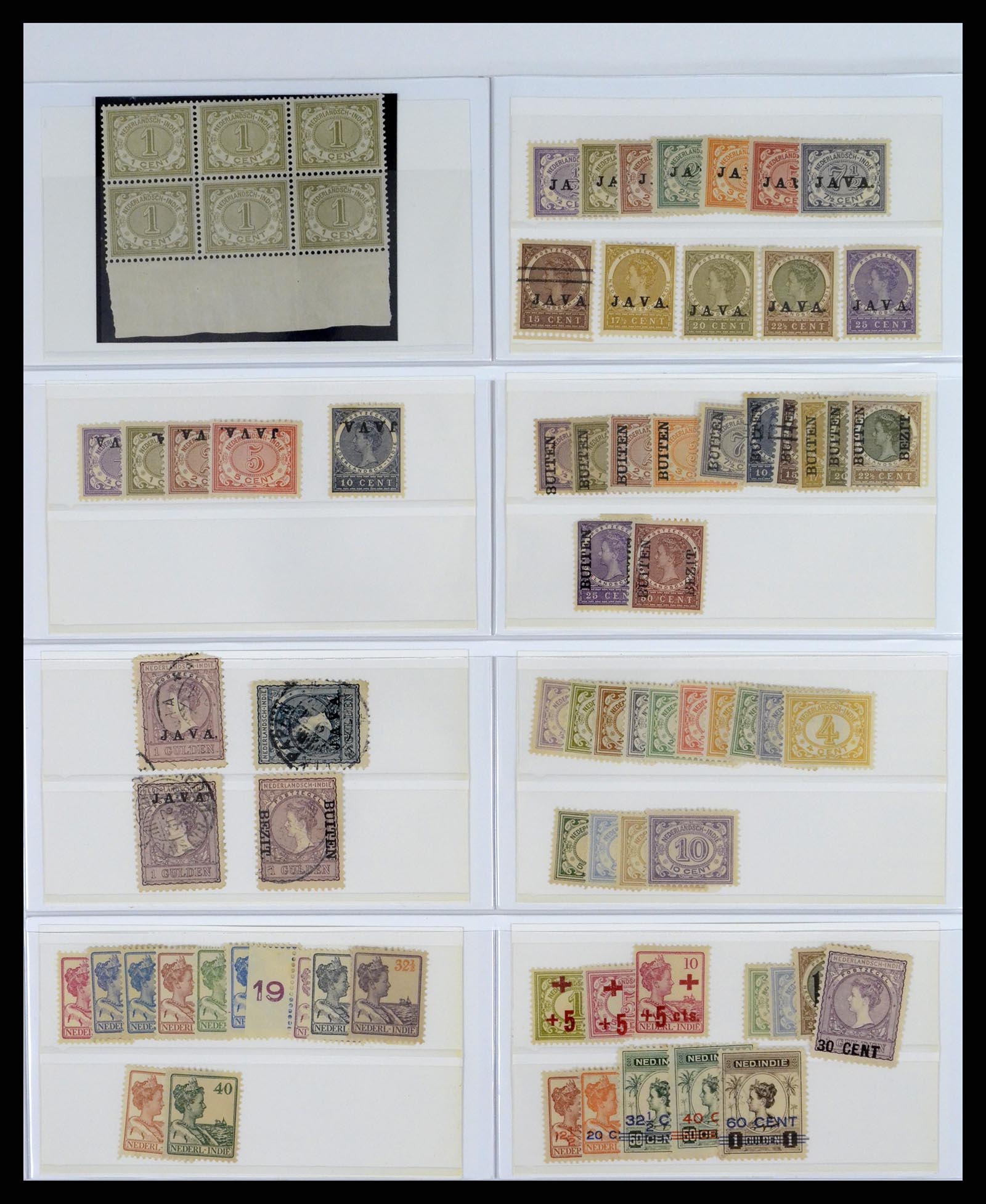 37442 005 - Postzegelverzameling 37442 Overzeese Gebiedsdelen 1864-1949.
