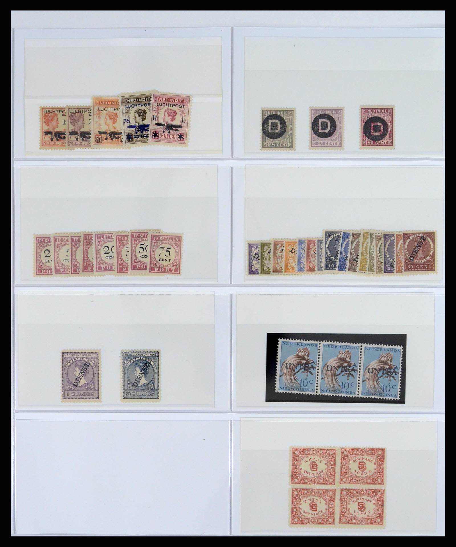 37442 007 - Postzegelverzameling 37442 Overzeese Gebiedsdelen 1864-1949.