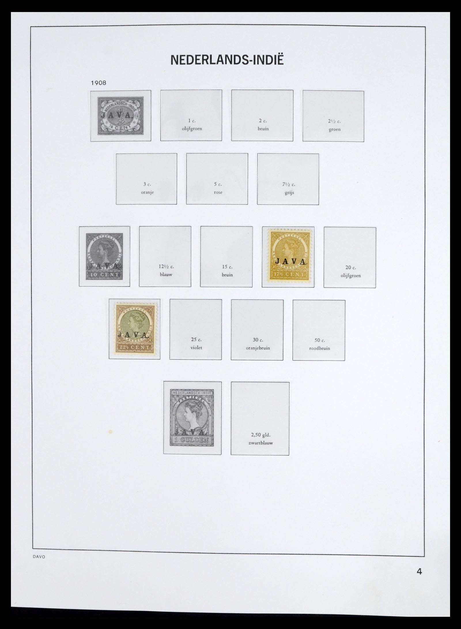 37453 004 - Postzegelverzameling 37453 Overzeese Gebiedsdelen 1873-1988.
