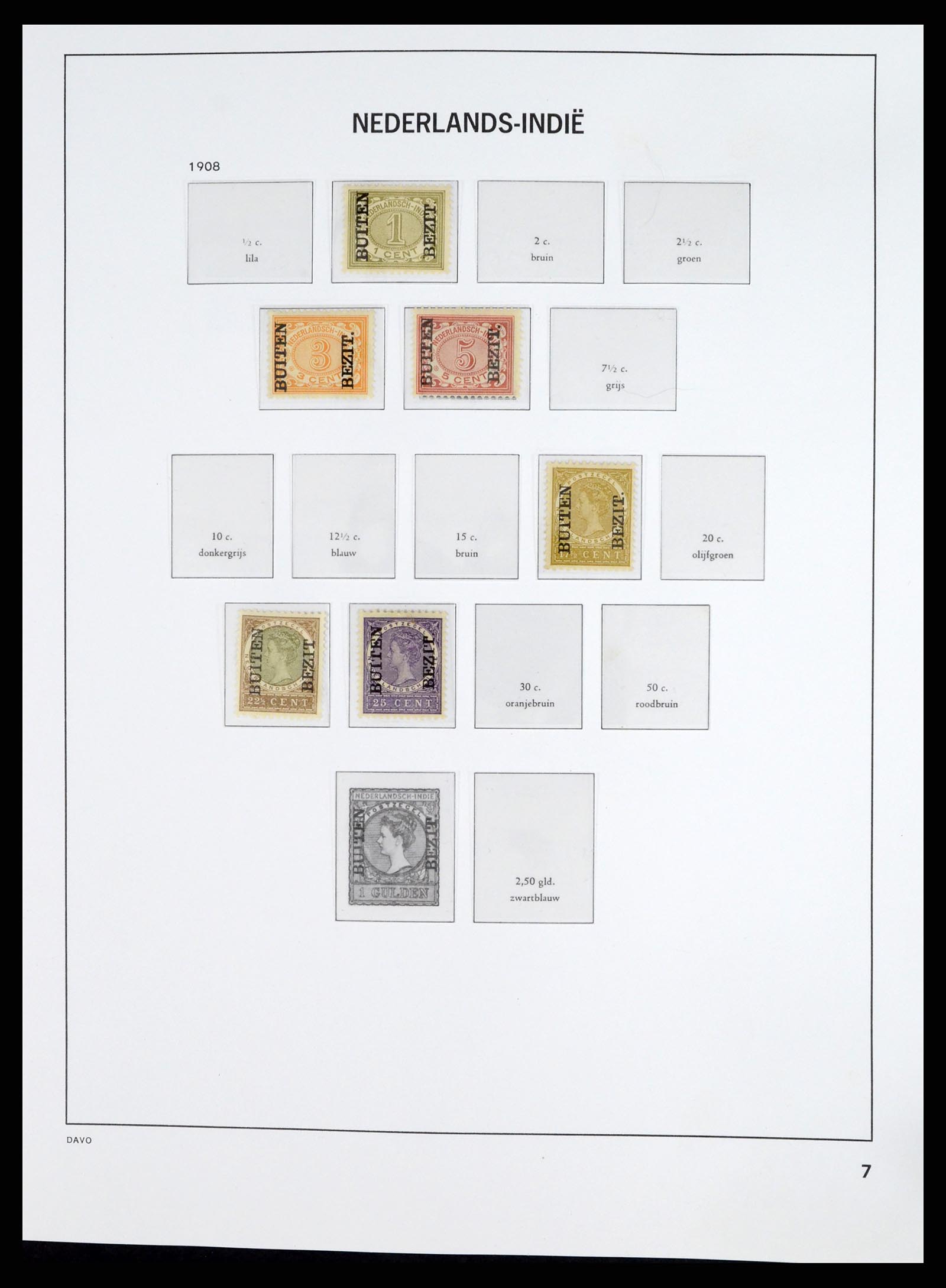 37453 006 - Postzegelverzameling 37453 Overzeese Gebiedsdelen 1873-1988.