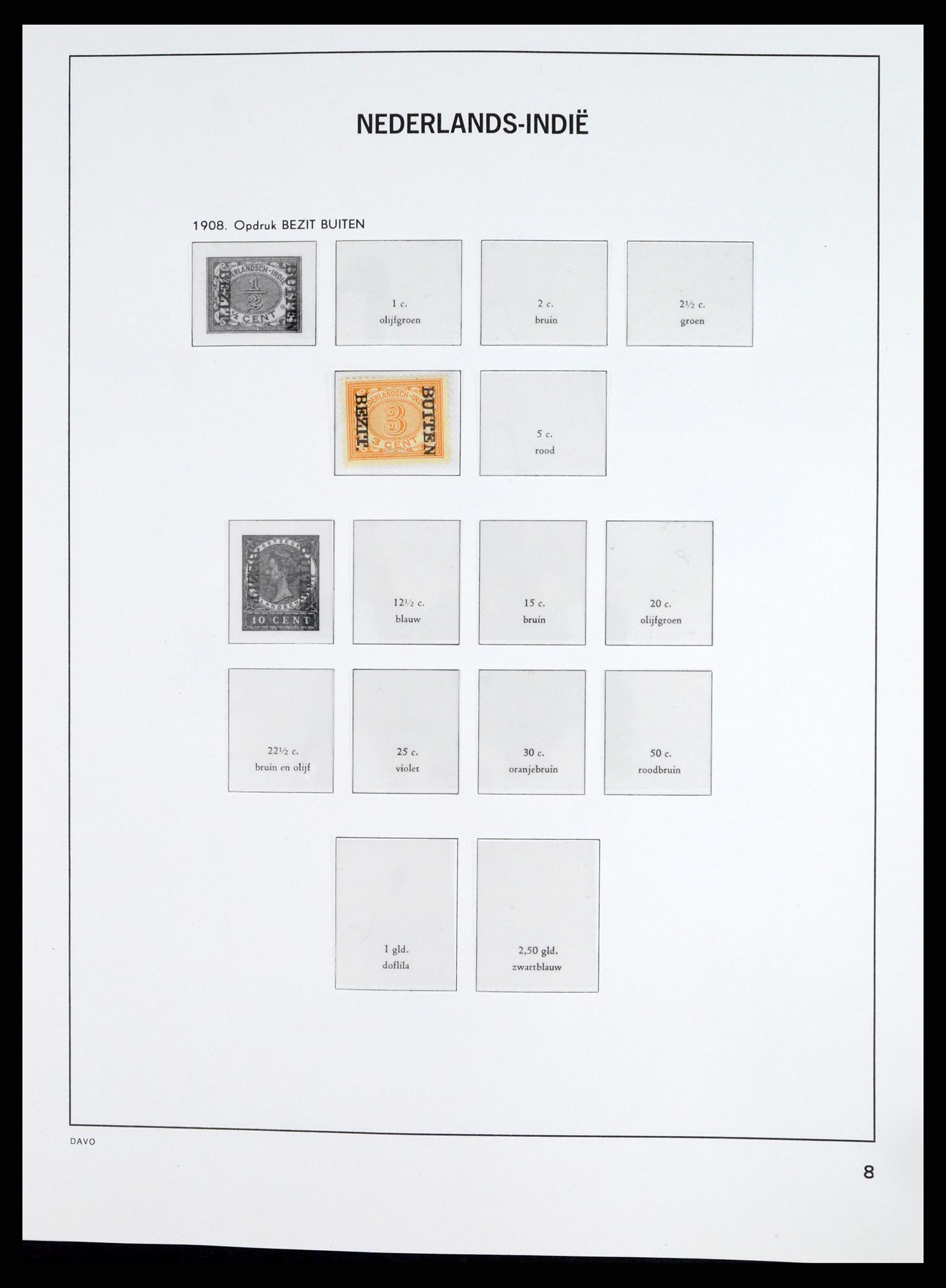 37453 007 - Postzegelverzameling 37453 Overzeese Gebiedsdelen 1873-1988.