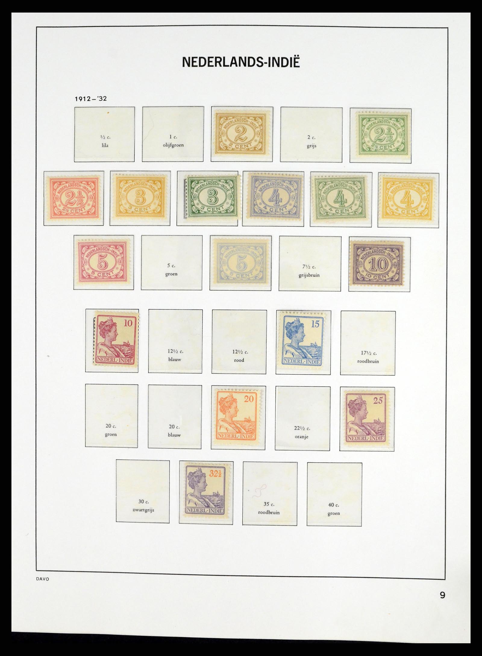 37453 008 - Postzegelverzameling 37453 Overzeese Gebiedsdelen 1873-1988.