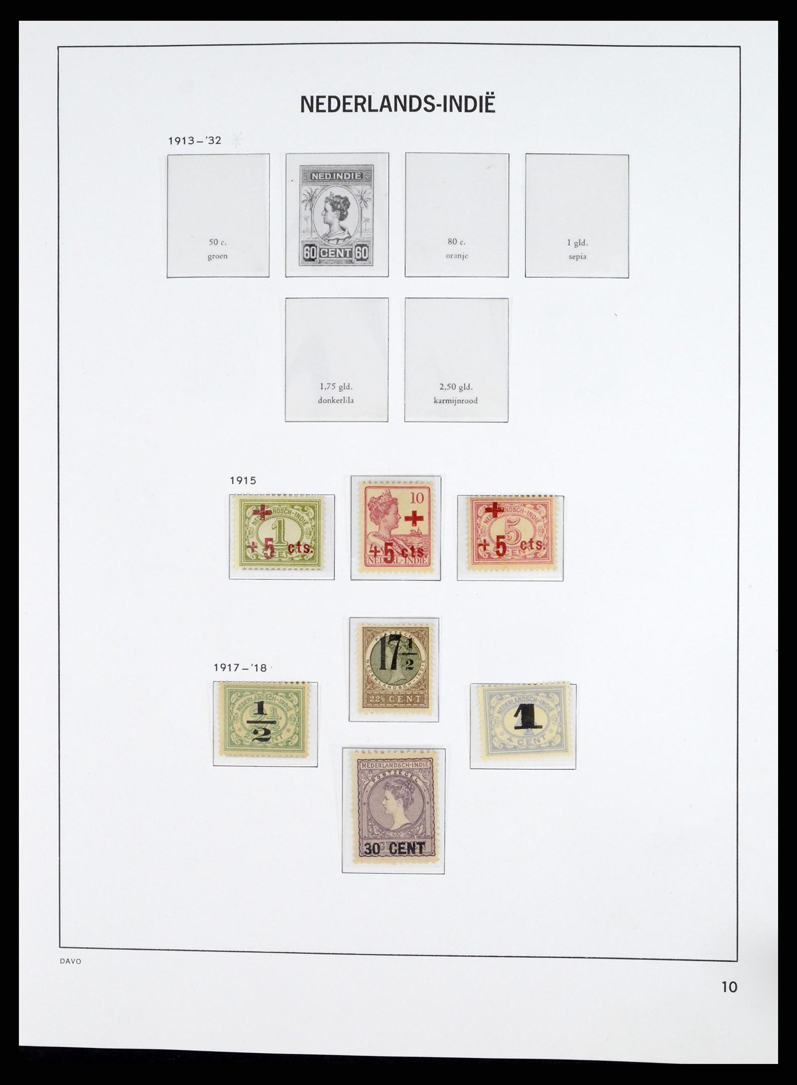 37453 009 - Stamp collection 37453 Dutch territories 1873-1988.