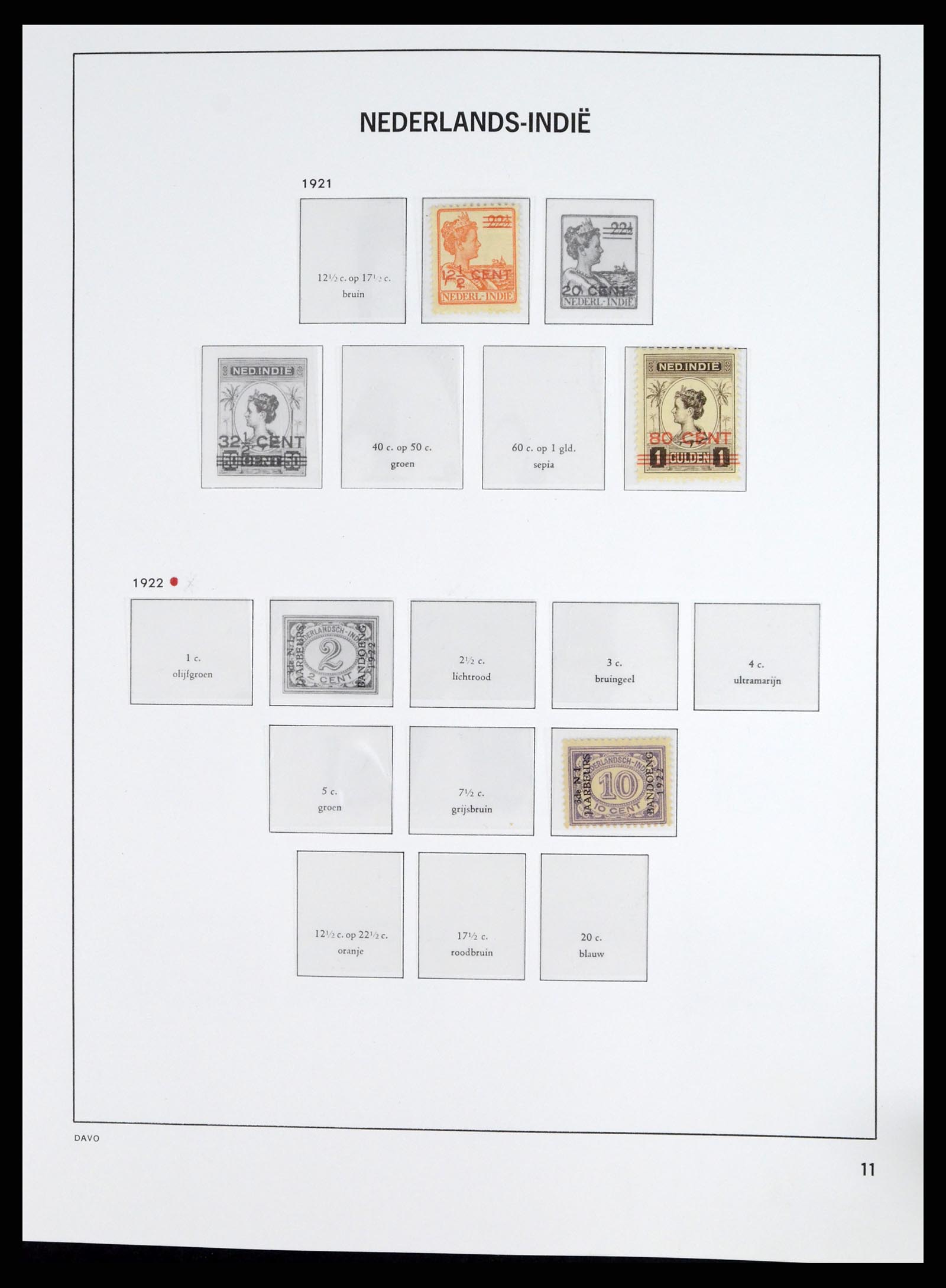 37453 010 - Stamp collection 37453 Dutch territories 1873-1988.