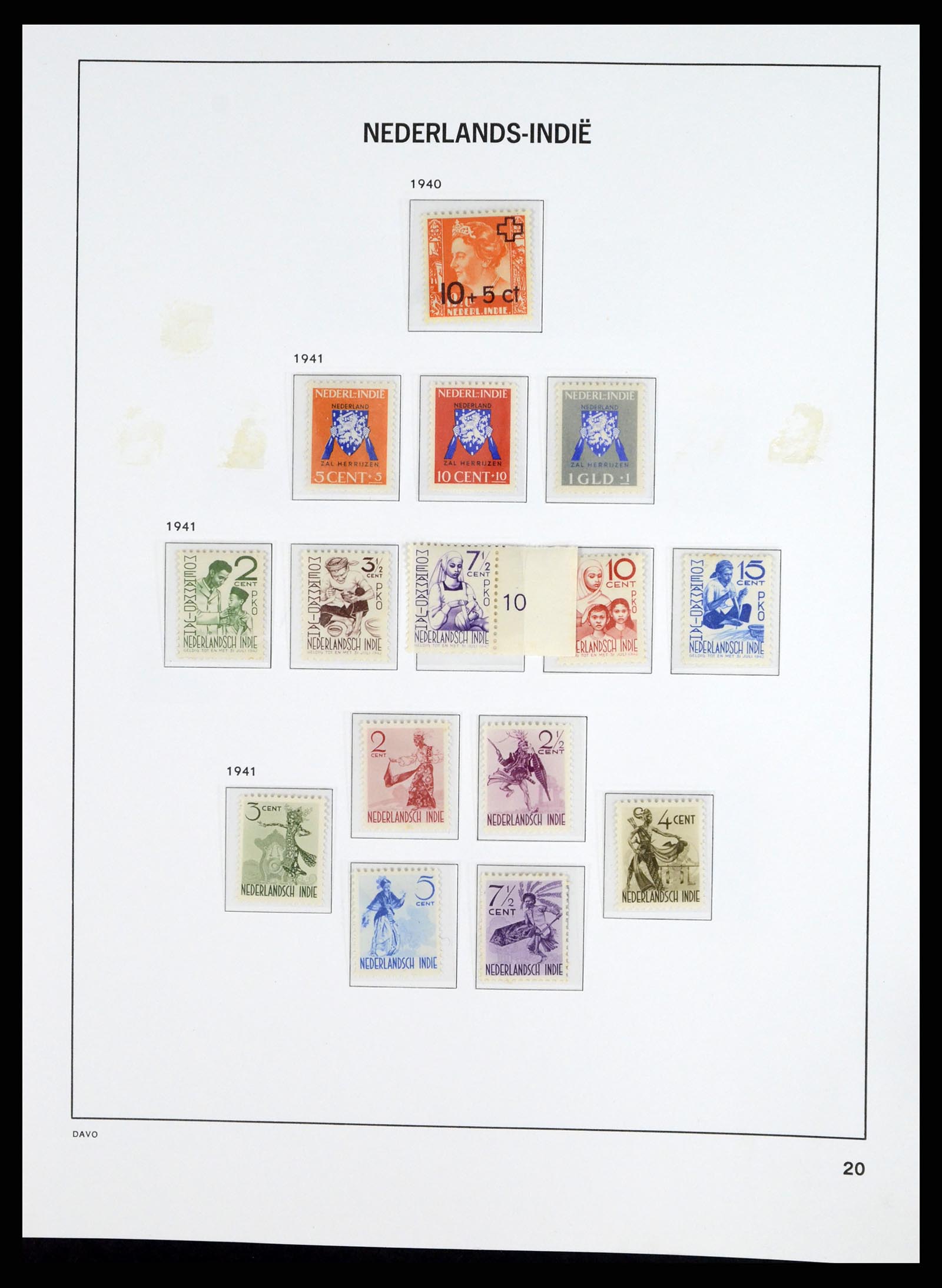 37453 018 - Stamp collection 37453 Dutch territories 1873-1988.