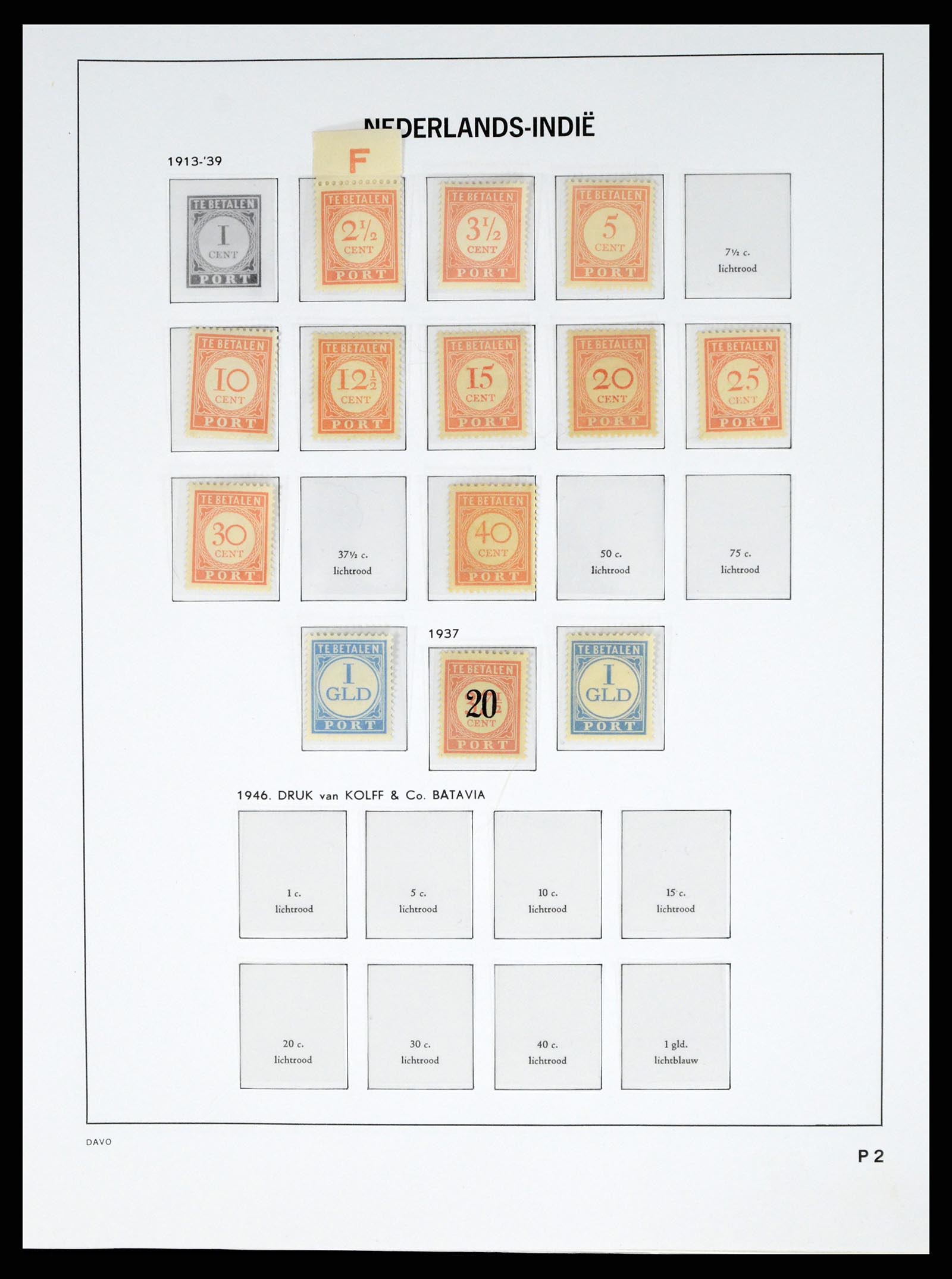 37453 025 - Postzegelverzameling 37453 Overzeese Gebiedsdelen 1873-1988.