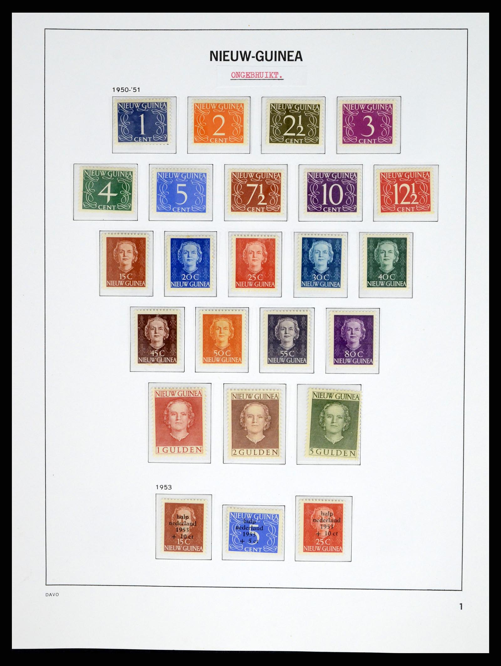 37453 030 - Stamp collection 37453 Dutch territories 1873-1988.