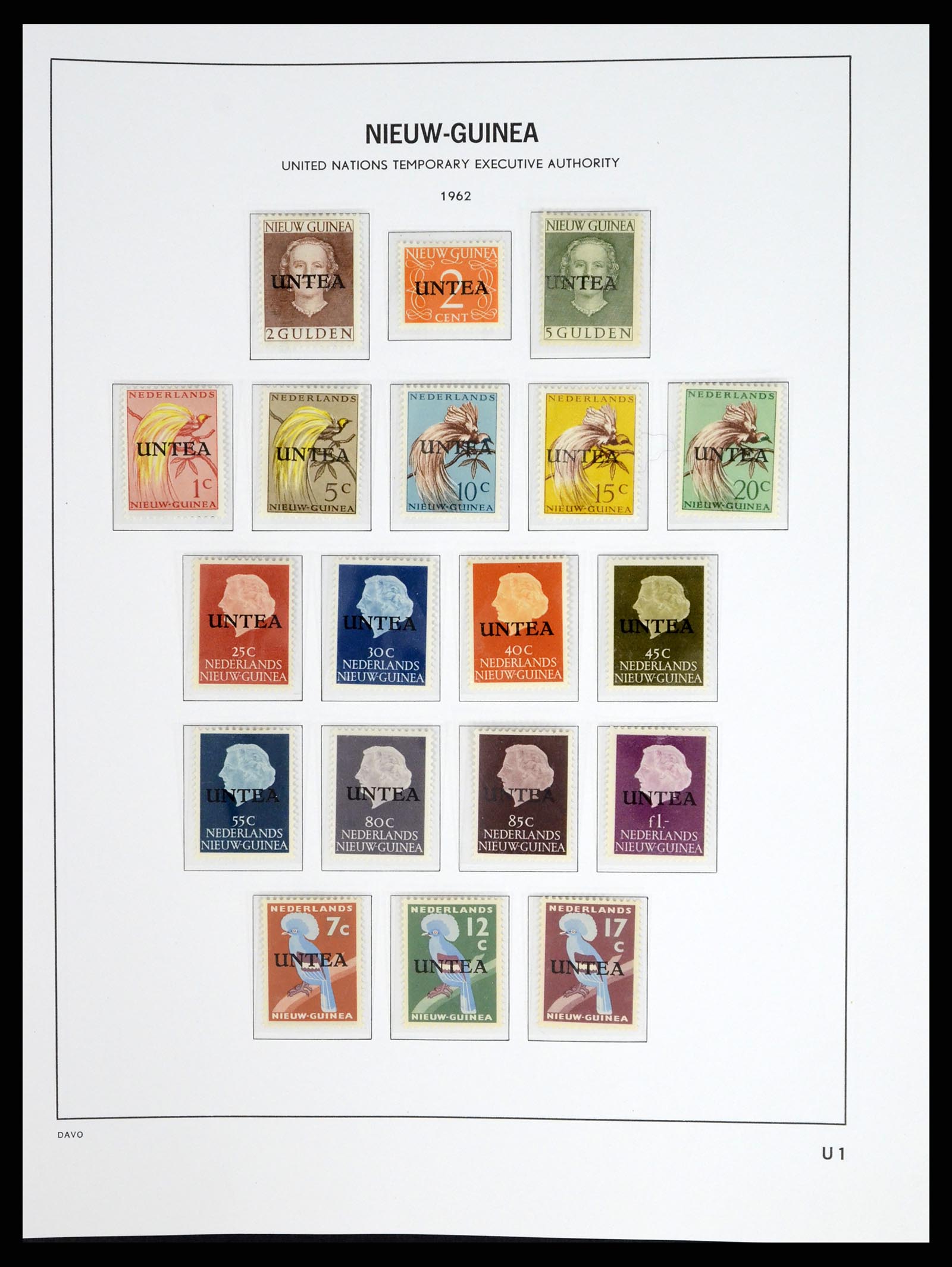 37453 035 - Stamp collection 37453 Dutch territories 1873-1988.
