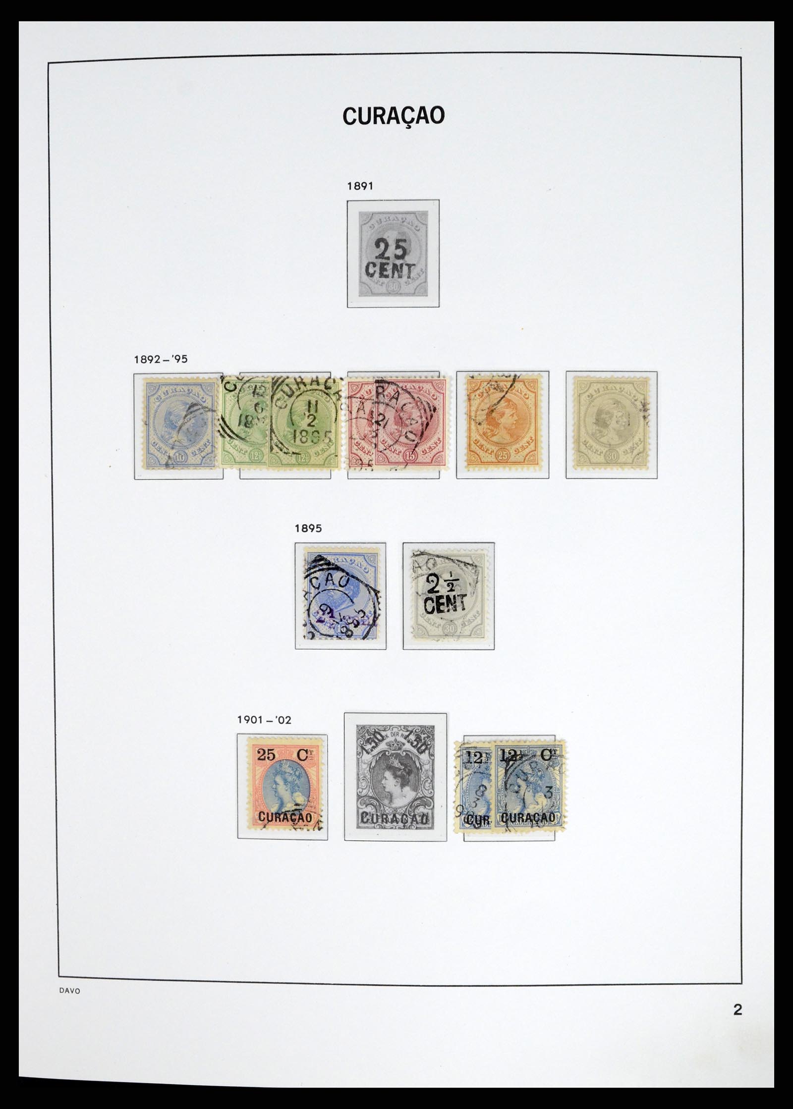 37453 038 - Postzegelverzameling 37453 Overzeese Gebiedsdelen 1873-1988.