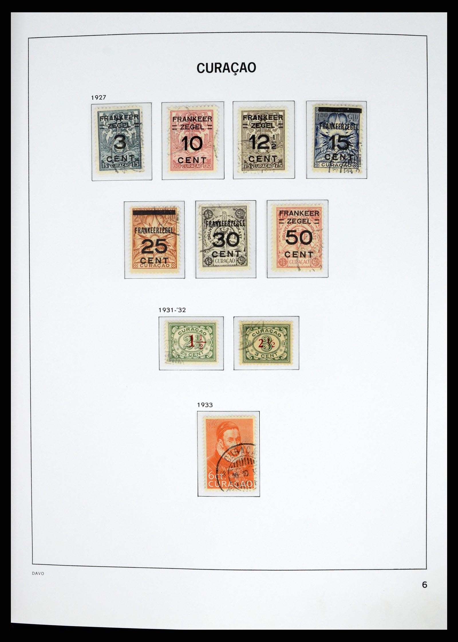 37453 042 - Stamp collection 37453 Dutch territories 1873-1988.
