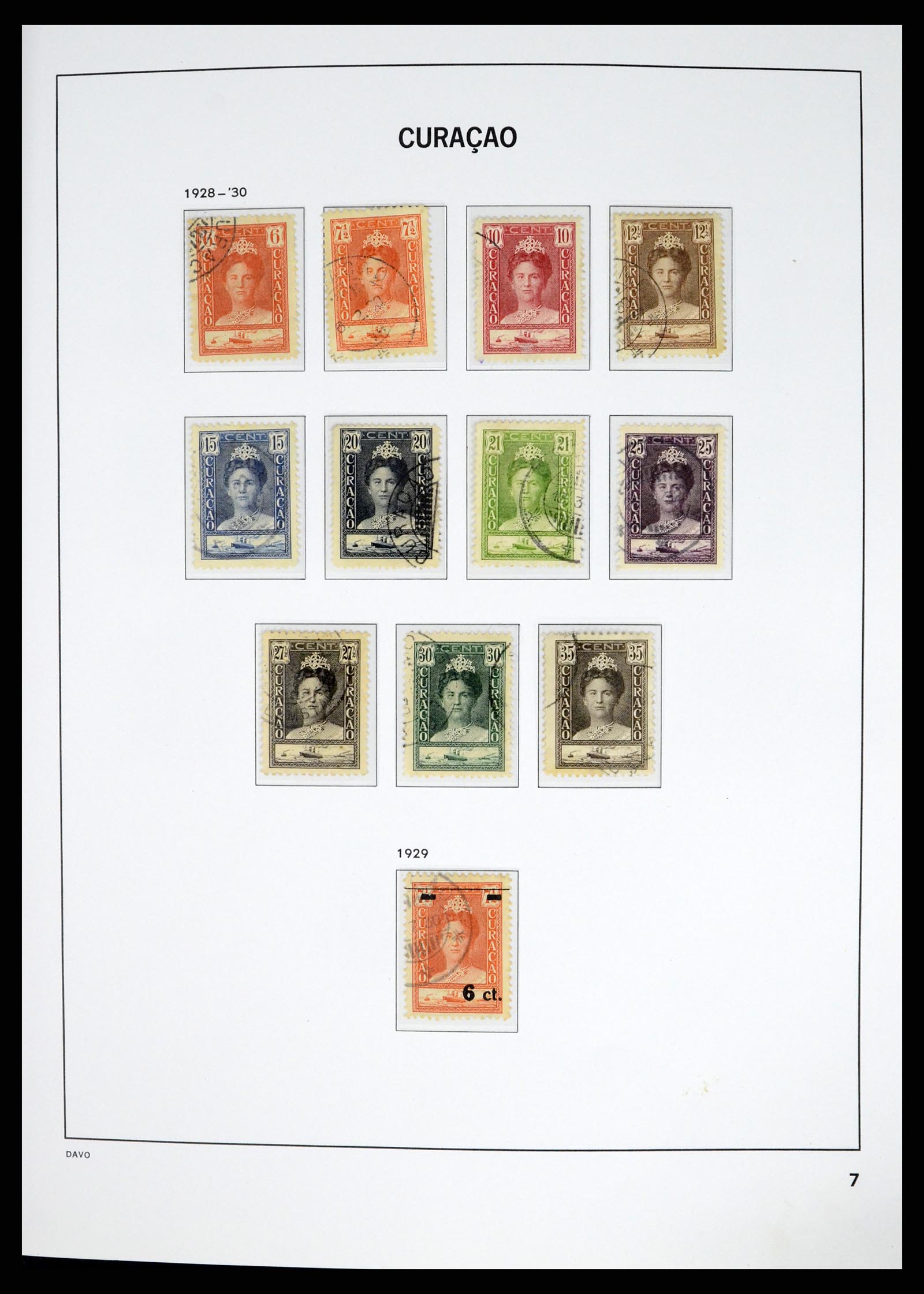 37453 043 - Stamp collection 37453 Dutch territories 1873-1988.