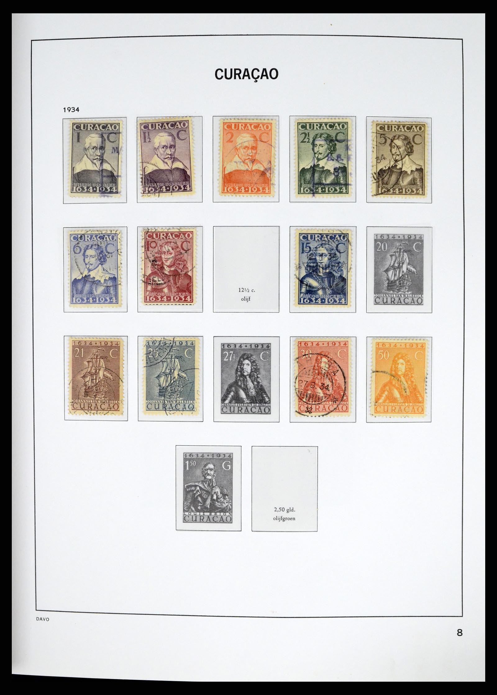 37453 044 - Stamp collection 37453 Dutch territories 1873-1988.