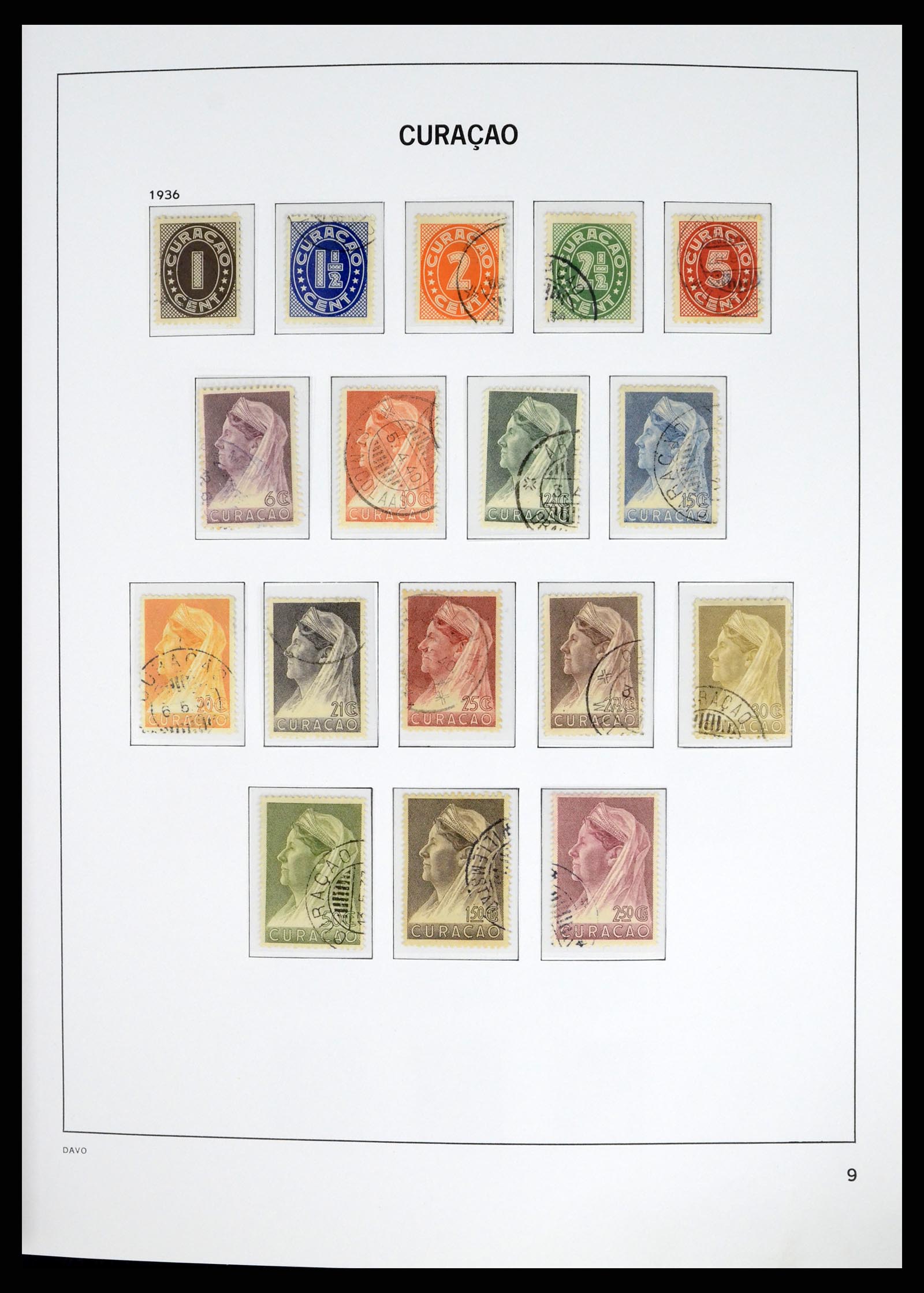 37453 045 - Stamp collection 37453 Dutch territories 1873-1988.