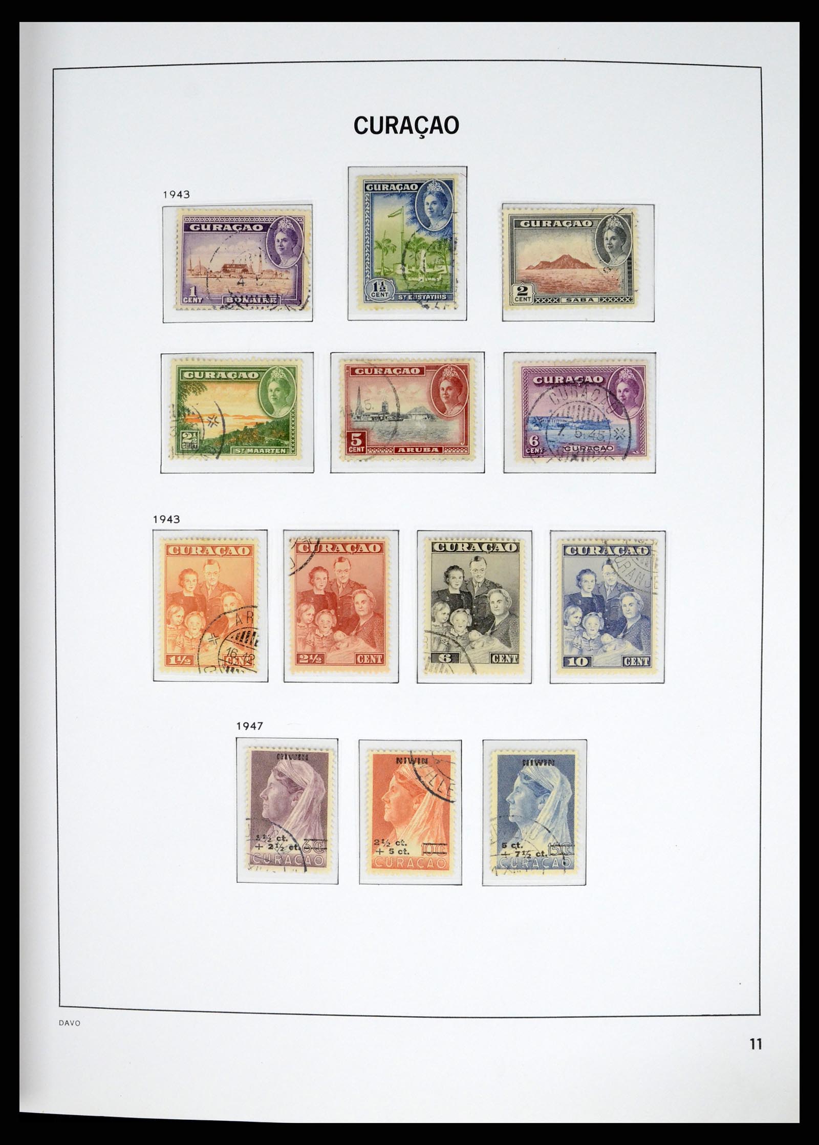 37453 047 - Stamp collection 37453 Dutch territories 1873-1988.