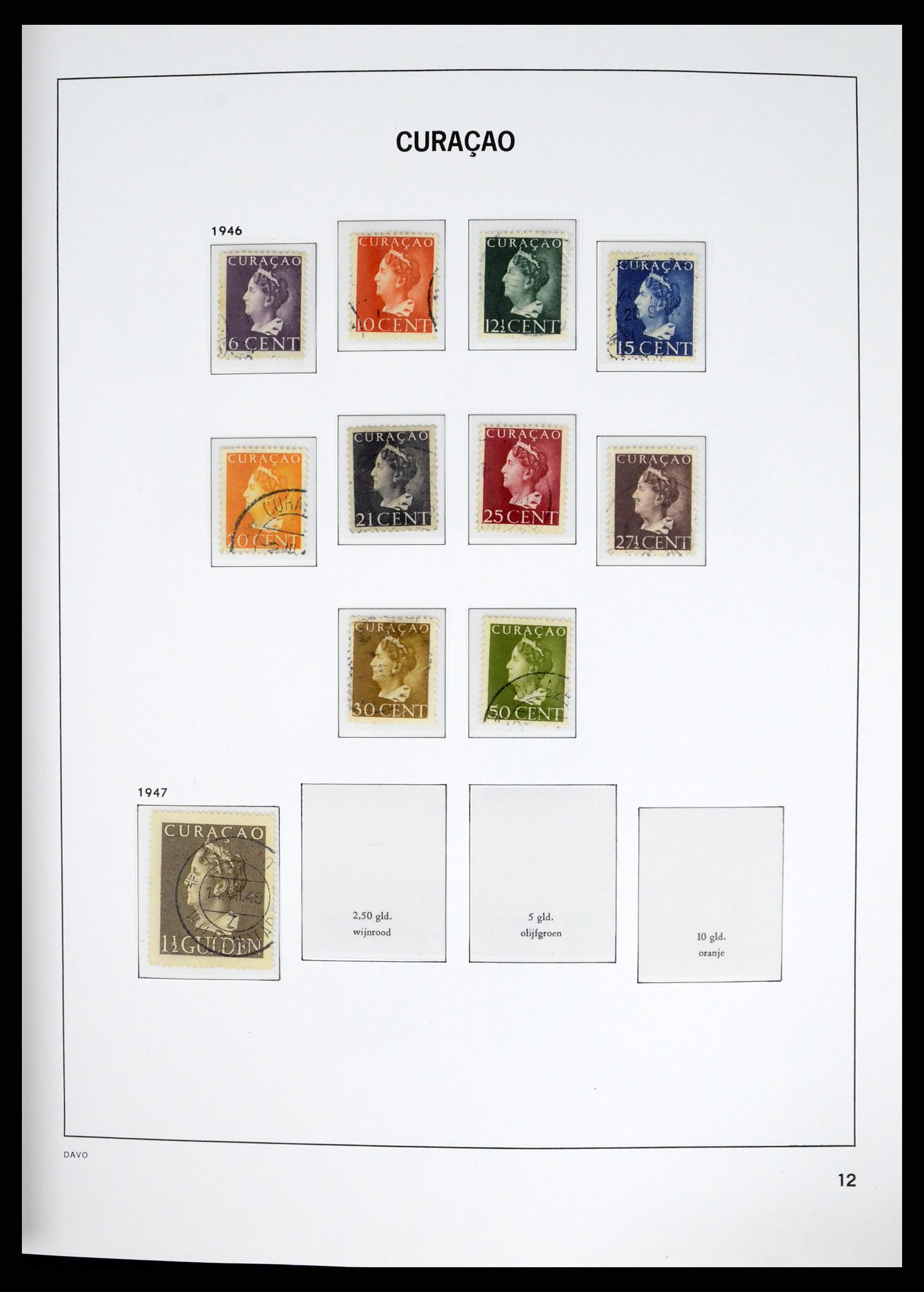 37453 048 - Stamp collection 37453 Dutch territories 1873-1988.
