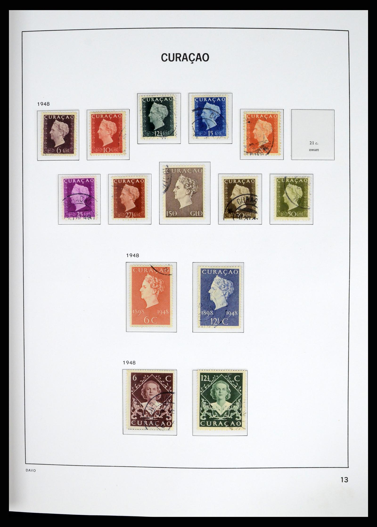 37453 049 - Stamp collection 37453 Dutch territories 1873-1988.