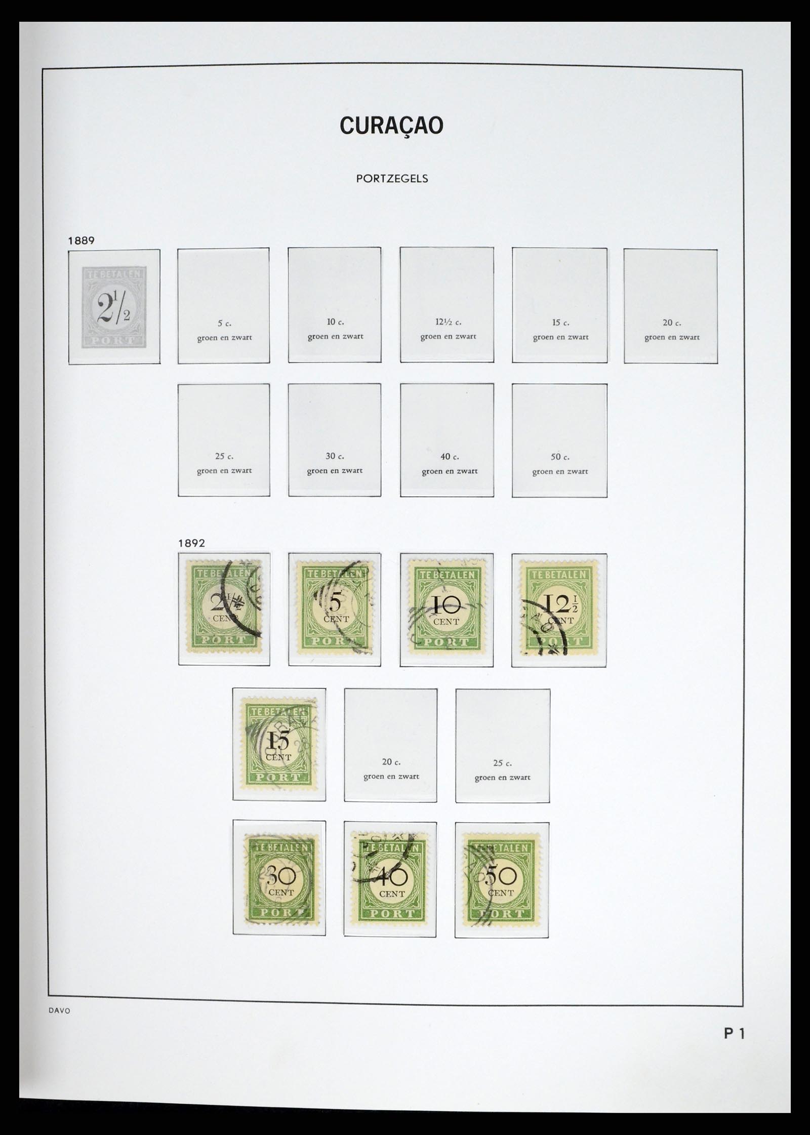 37453 055 - Postzegelverzameling 37453 Overzeese Gebiedsdelen 1873-1988.