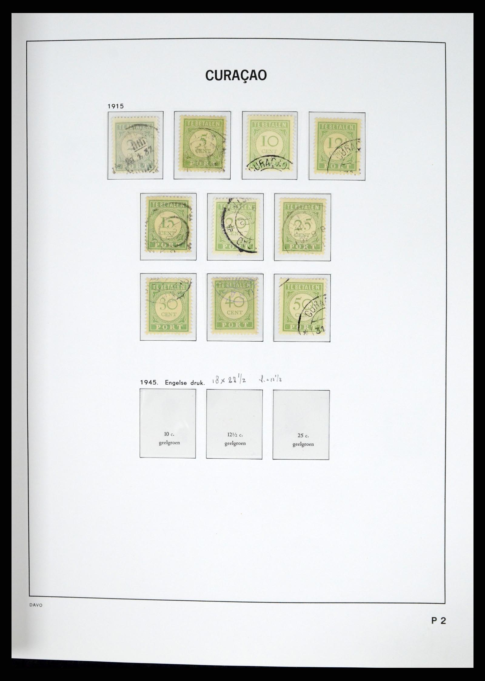 37453 056 - Stamp collection 37453 Dutch territories 1873-1988.