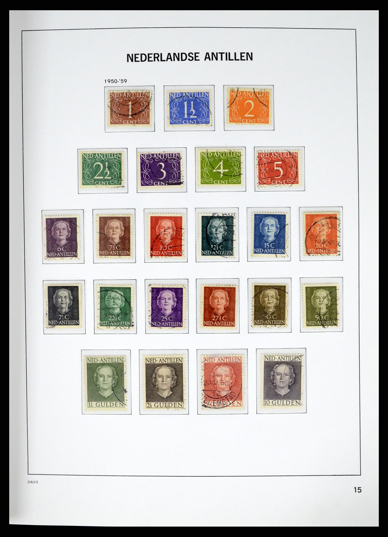 37453 059 - Stamp collection 37453 Dutch territories 1873-1988.