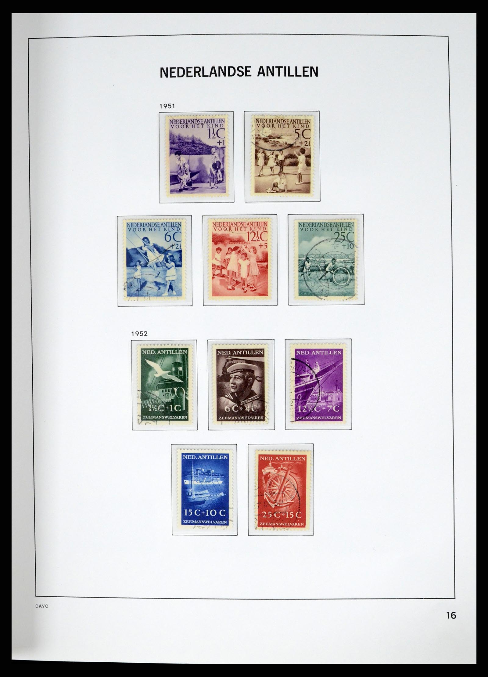37453 060 - Stamp collection 37453 Dutch territories 1873-1988.
