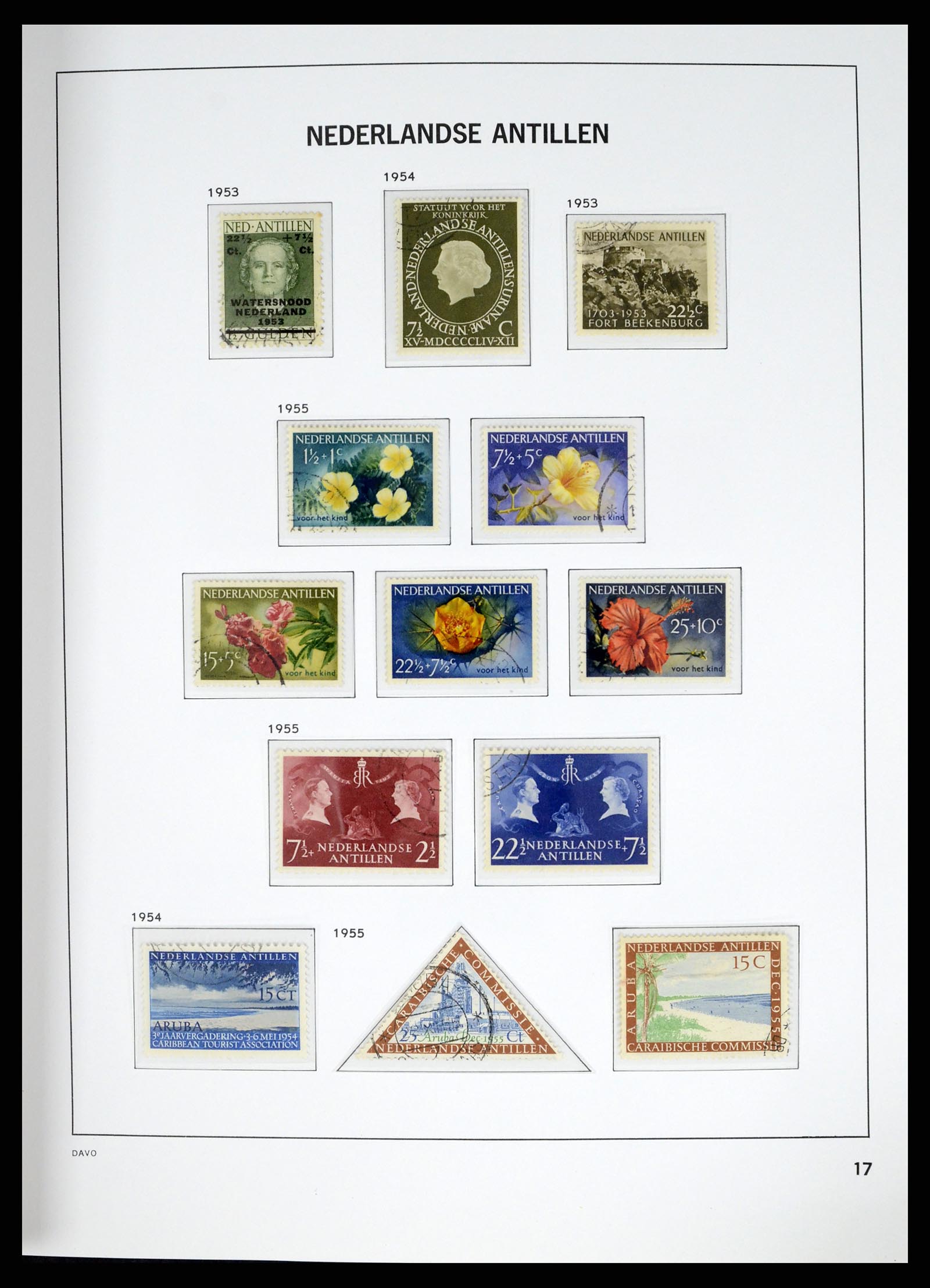 37453 061 - Postzegelverzameling 37453 Overzeese Gebiedsdelen 1873-1988.