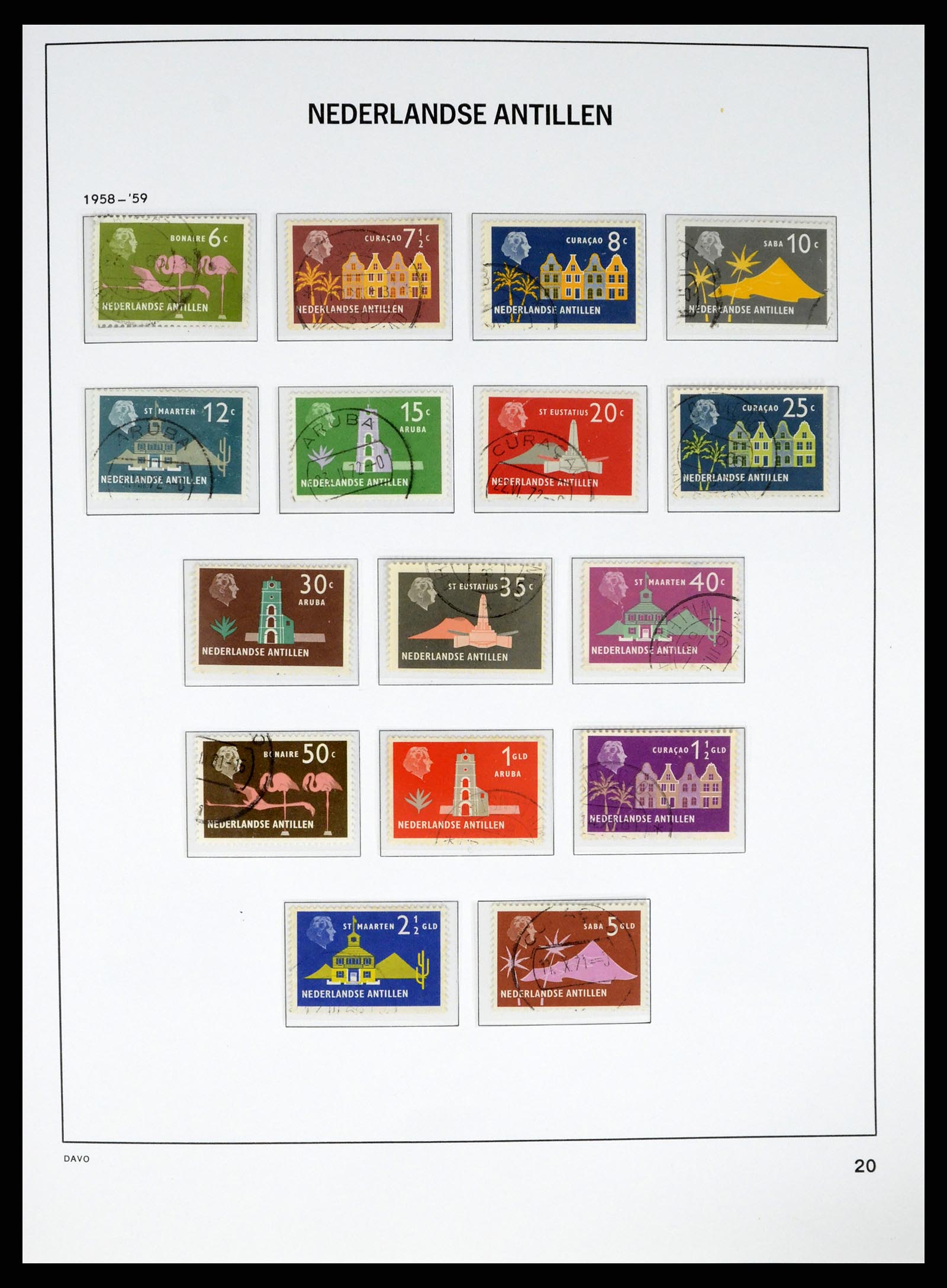 37453 064 - Postzegelverzameling 37453 Overzeese Gebiedsdelen 1873-1988.
